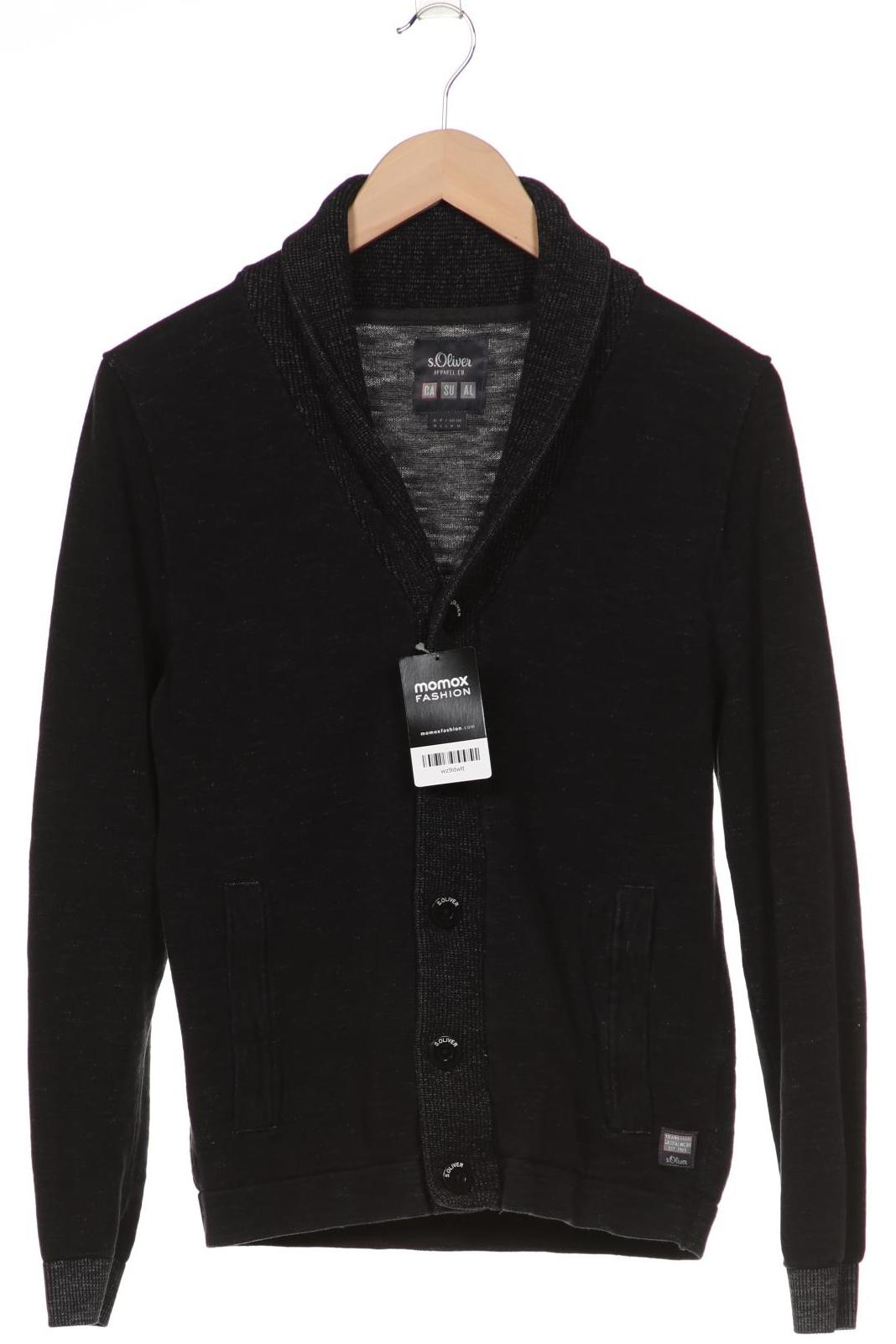 

s.Oliver Herren Strickjacke, grau, Gr. 48