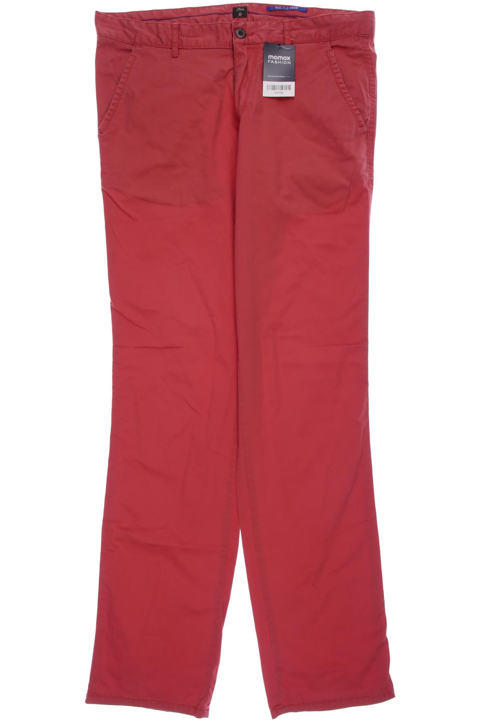 

s.Oliver Herren Stoffhose, rot