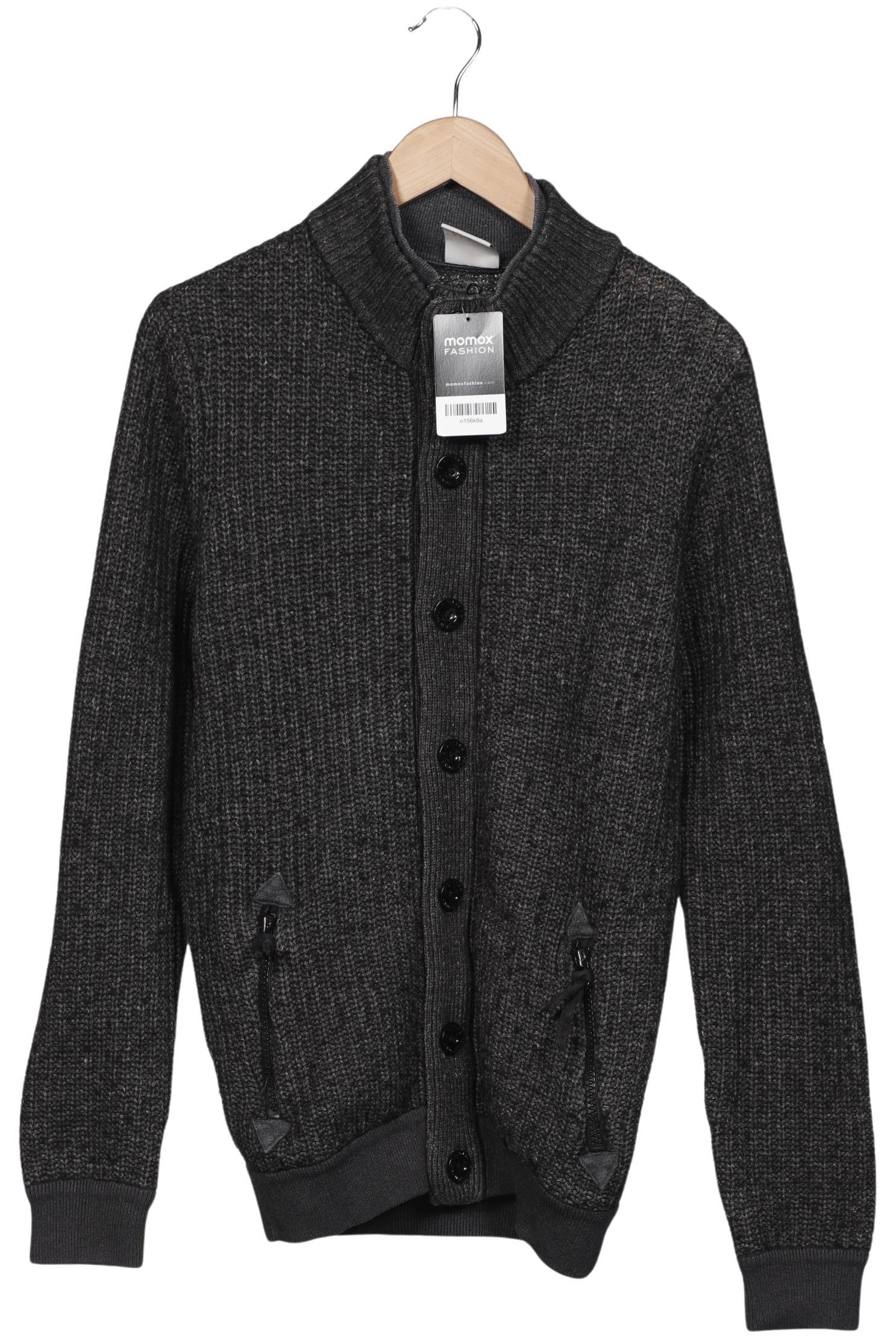 

s.Oliver Herren Strickjacke, grau, Gr. 48