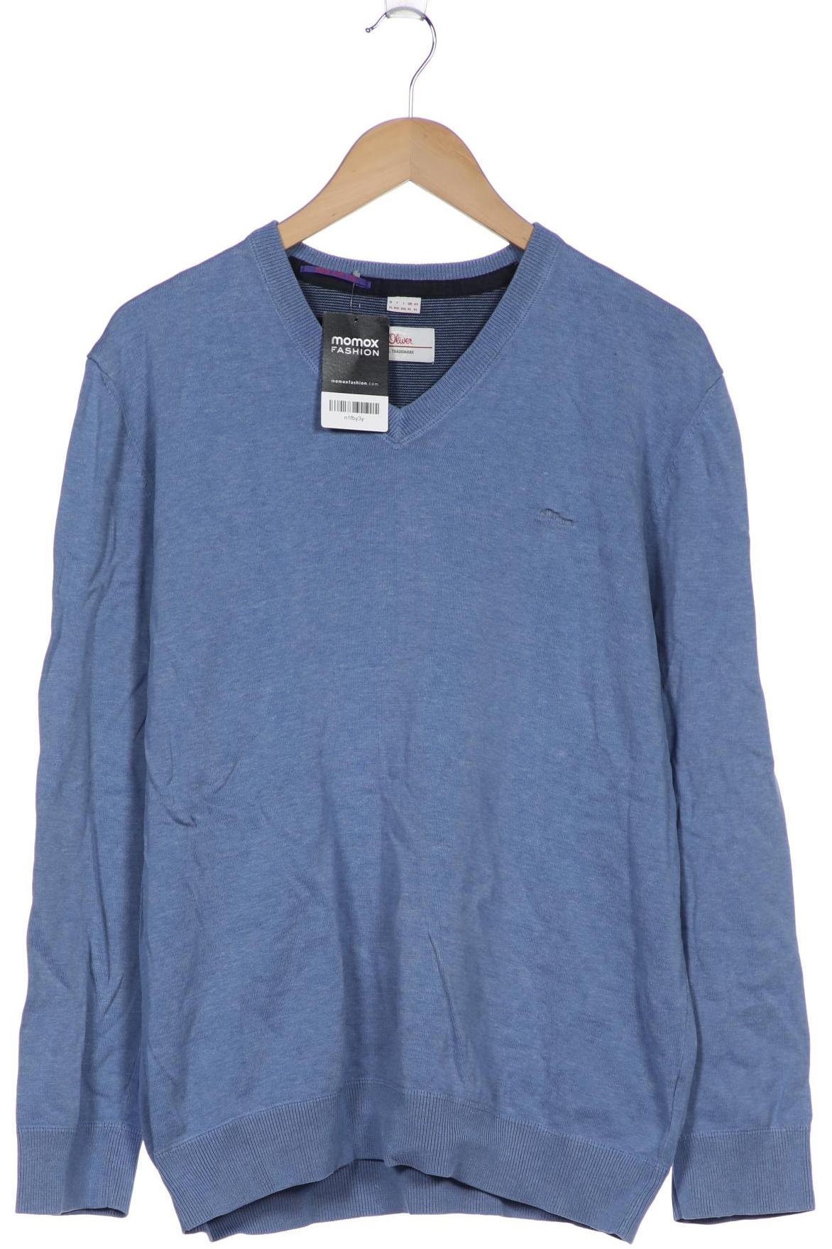 

s.Oliver Herren Pullover, blau, Gr. 54