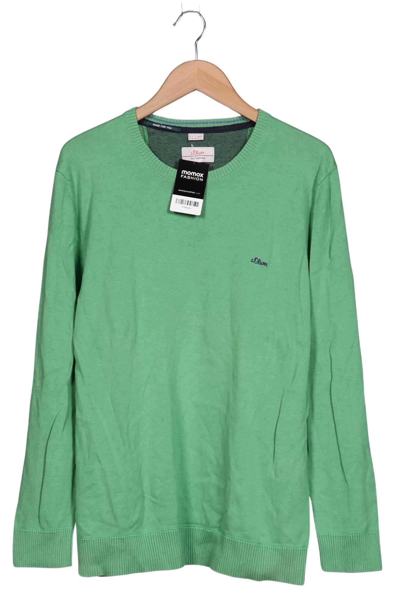 

s.Oliver Herren Pullover, grün, Gr. 54