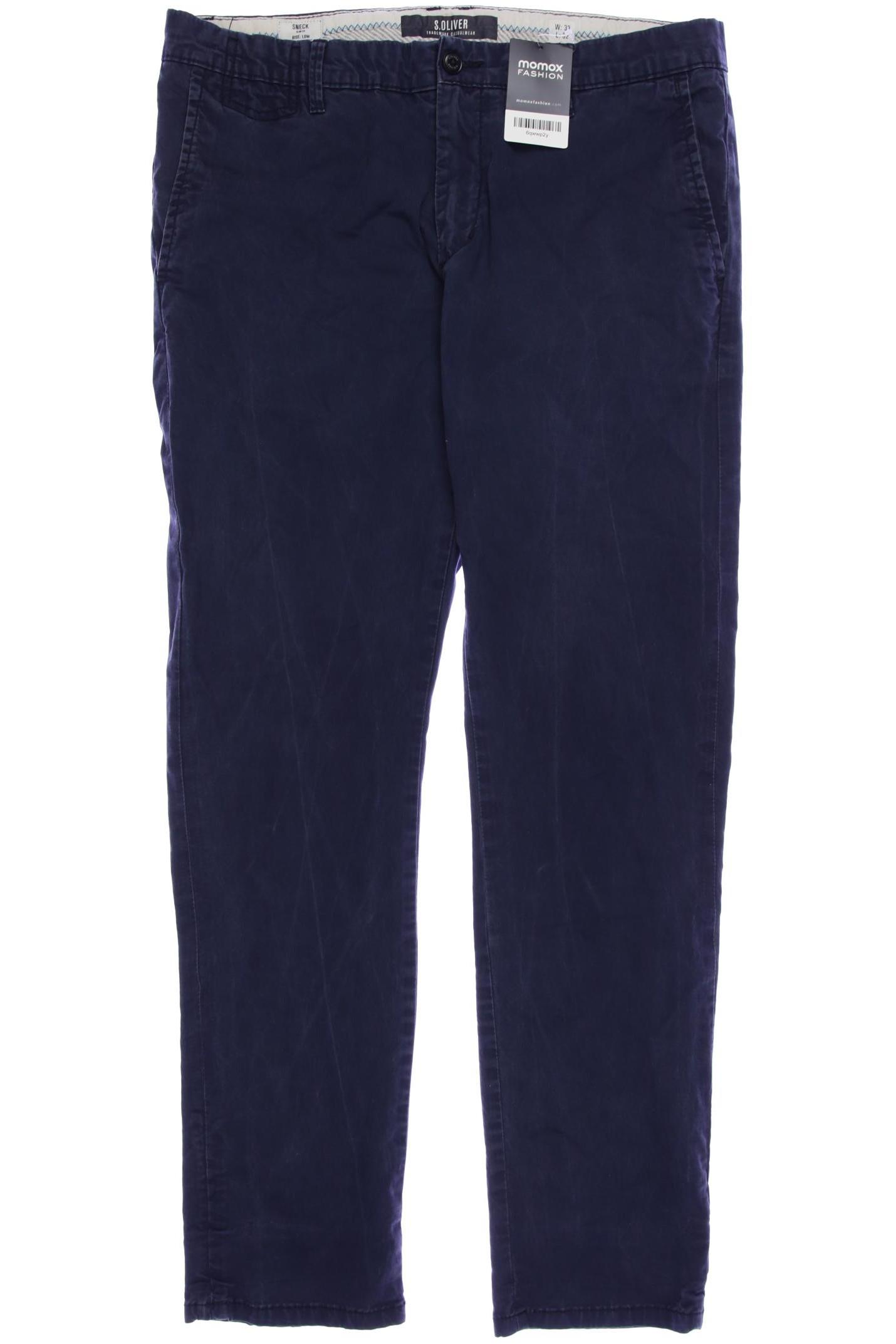 

s.Oliver Herren Stoffhose, marineblau, Gr. 33