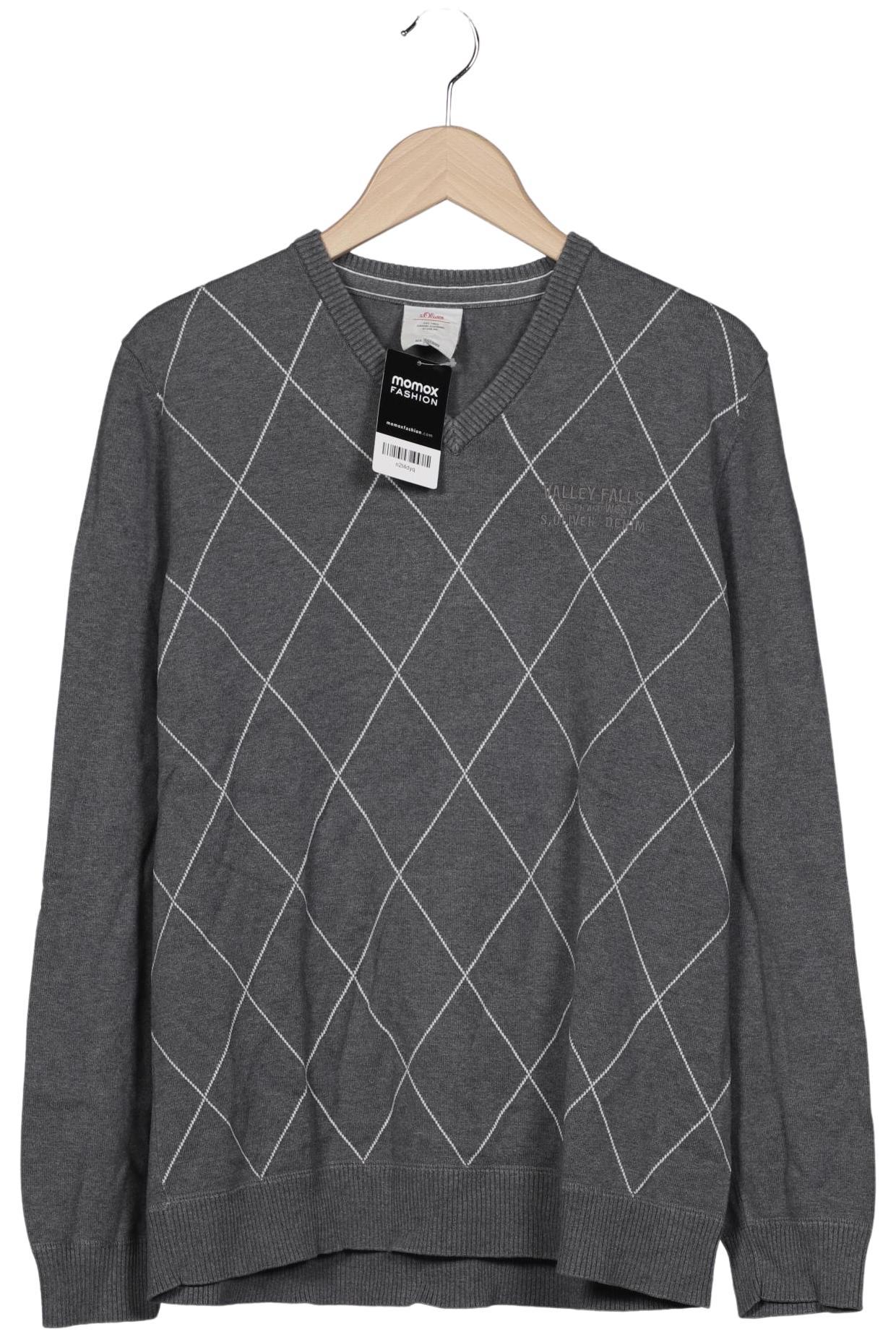 

s.Oliver Herren Pullover, grau, Gr. 52