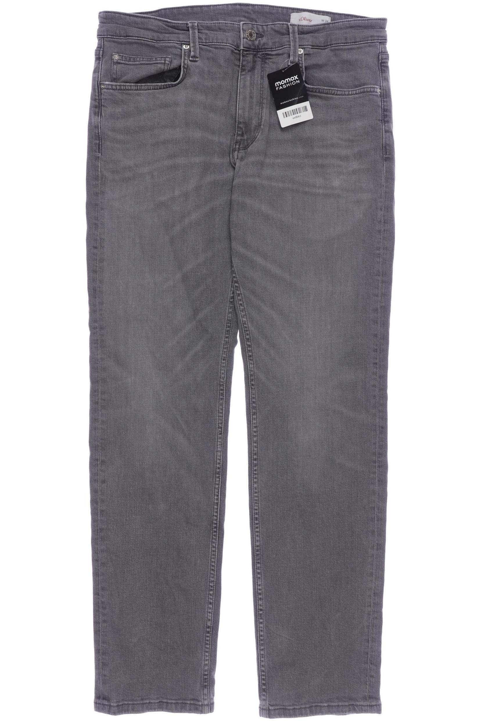 

s.Oliver Herren Jeans, grau, Gr. 34