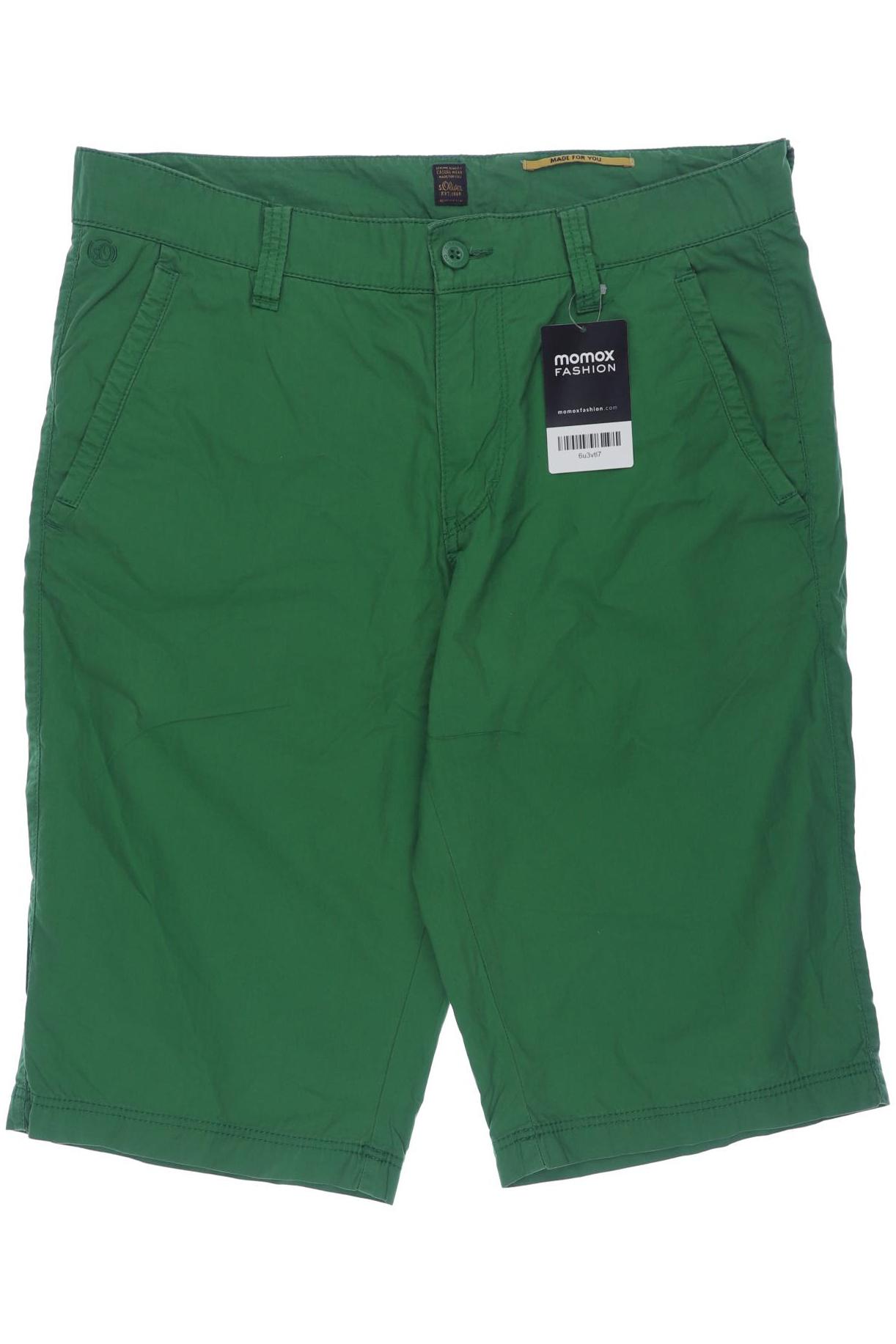 

s.Oliver Herren Shorts, grün, Gr. 31