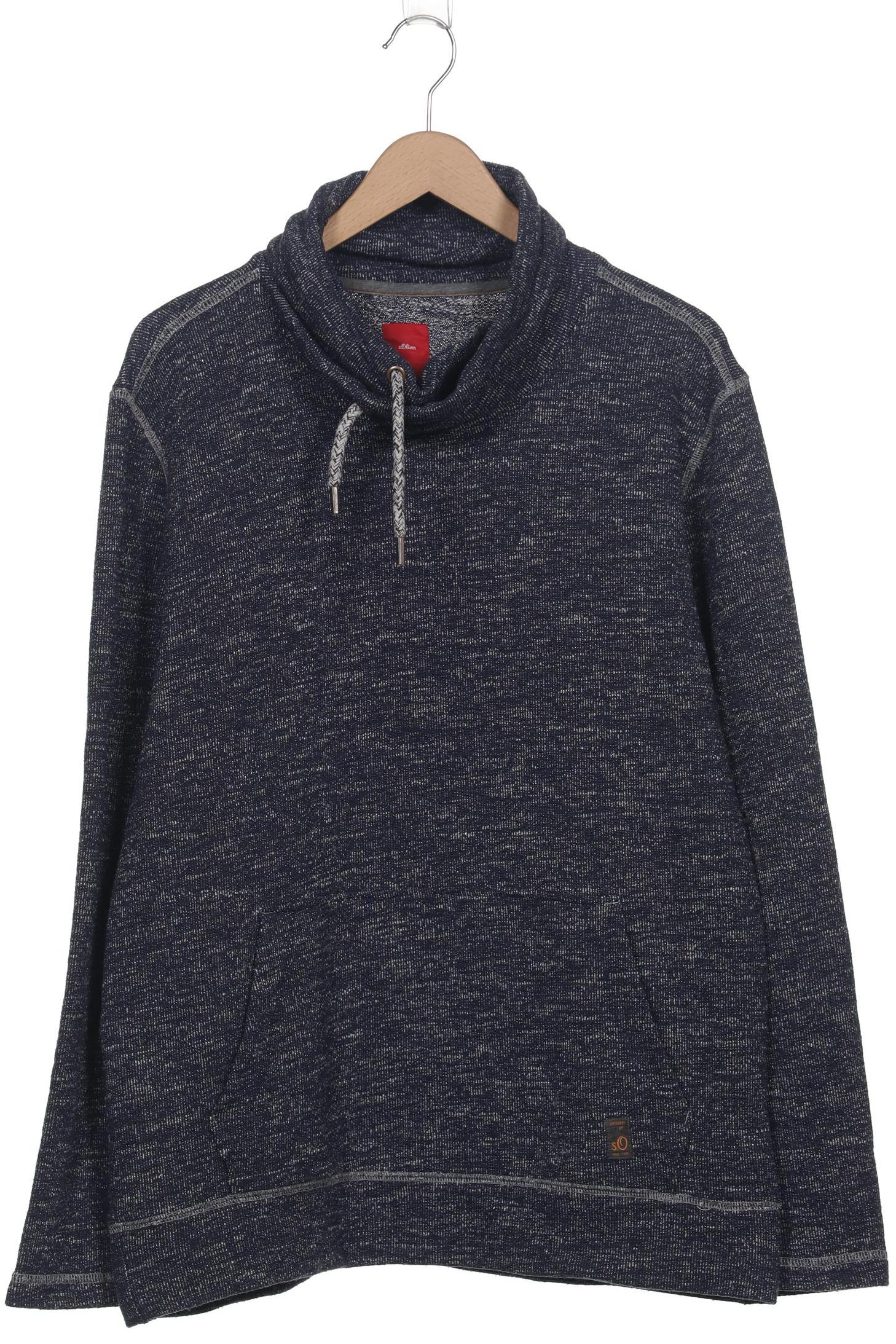 

s.Oliver Herren Sweatshirt, marineblau, Gr. 54