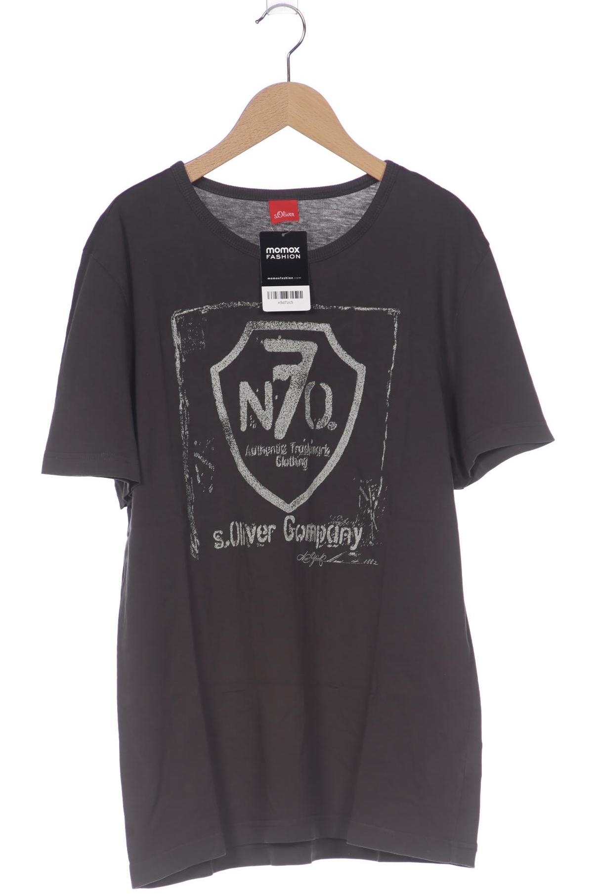

s.Oliver Herren T-Shirt, grau, Gr. 48