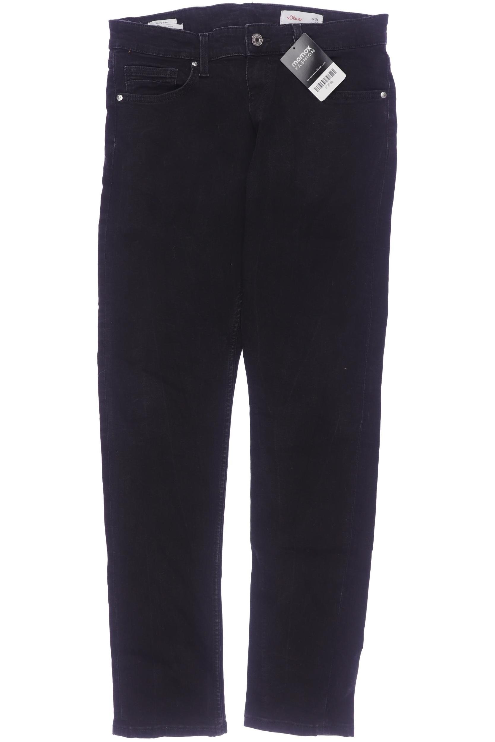 

s.Oliver Herren Jeans, schwarz, Gr. 31