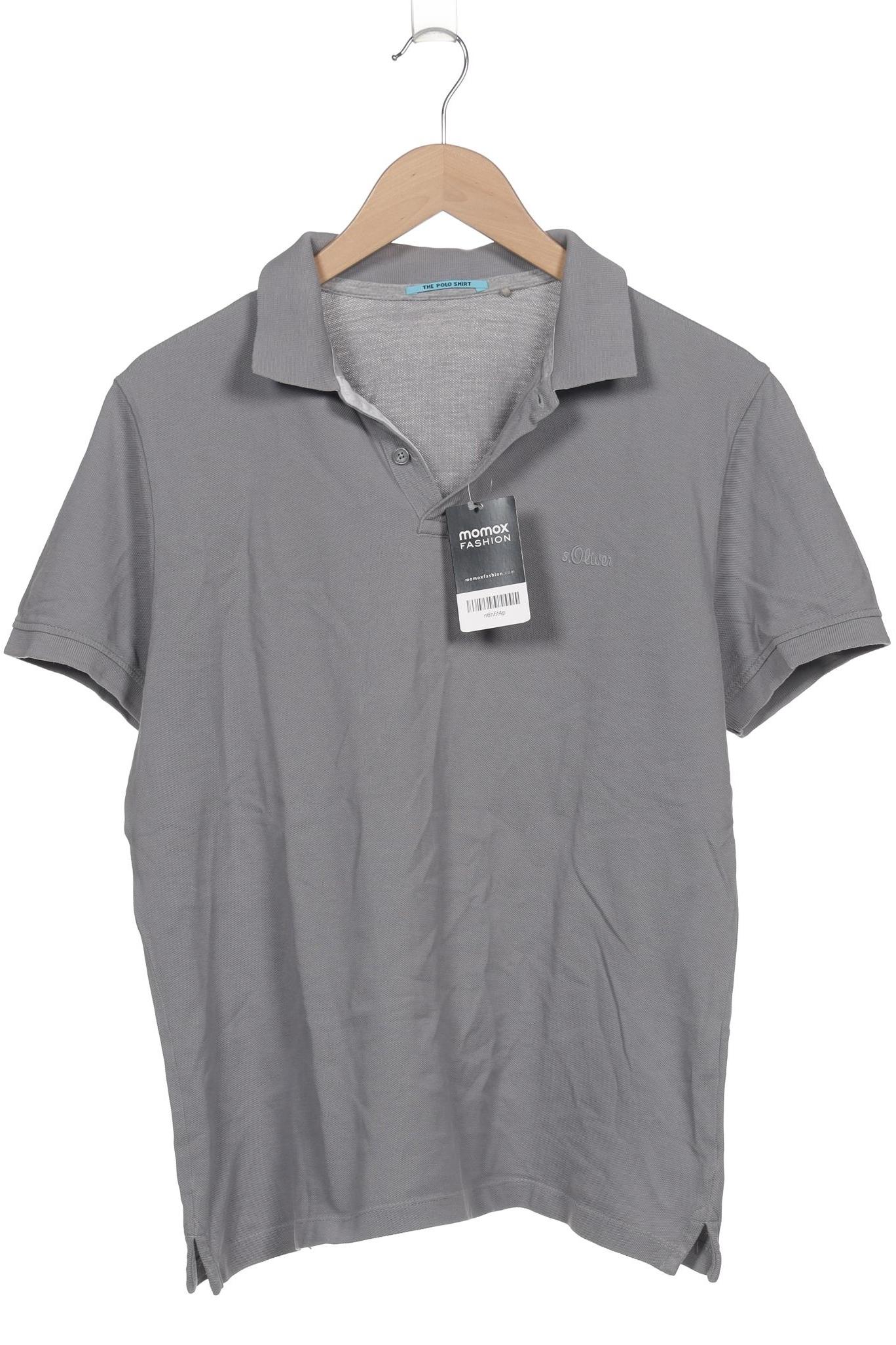 

s.Oliver Herren Poloshirt, grau, Gr. 52