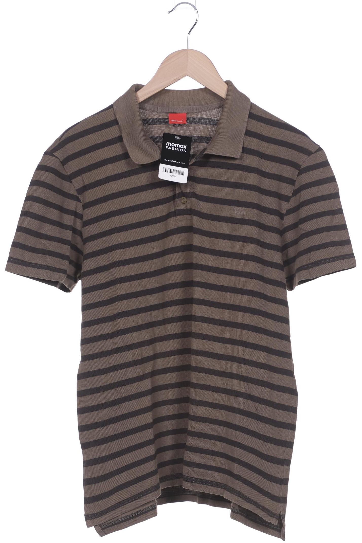 

s.Oliver Herren Poloshirt, braun, Gr. 54