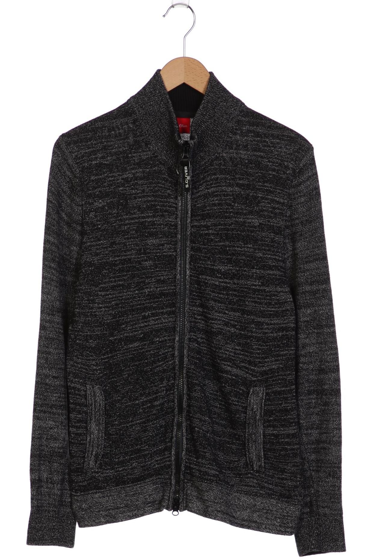 

s.Oliver Herren Strickjacke, grau, Gr. 48