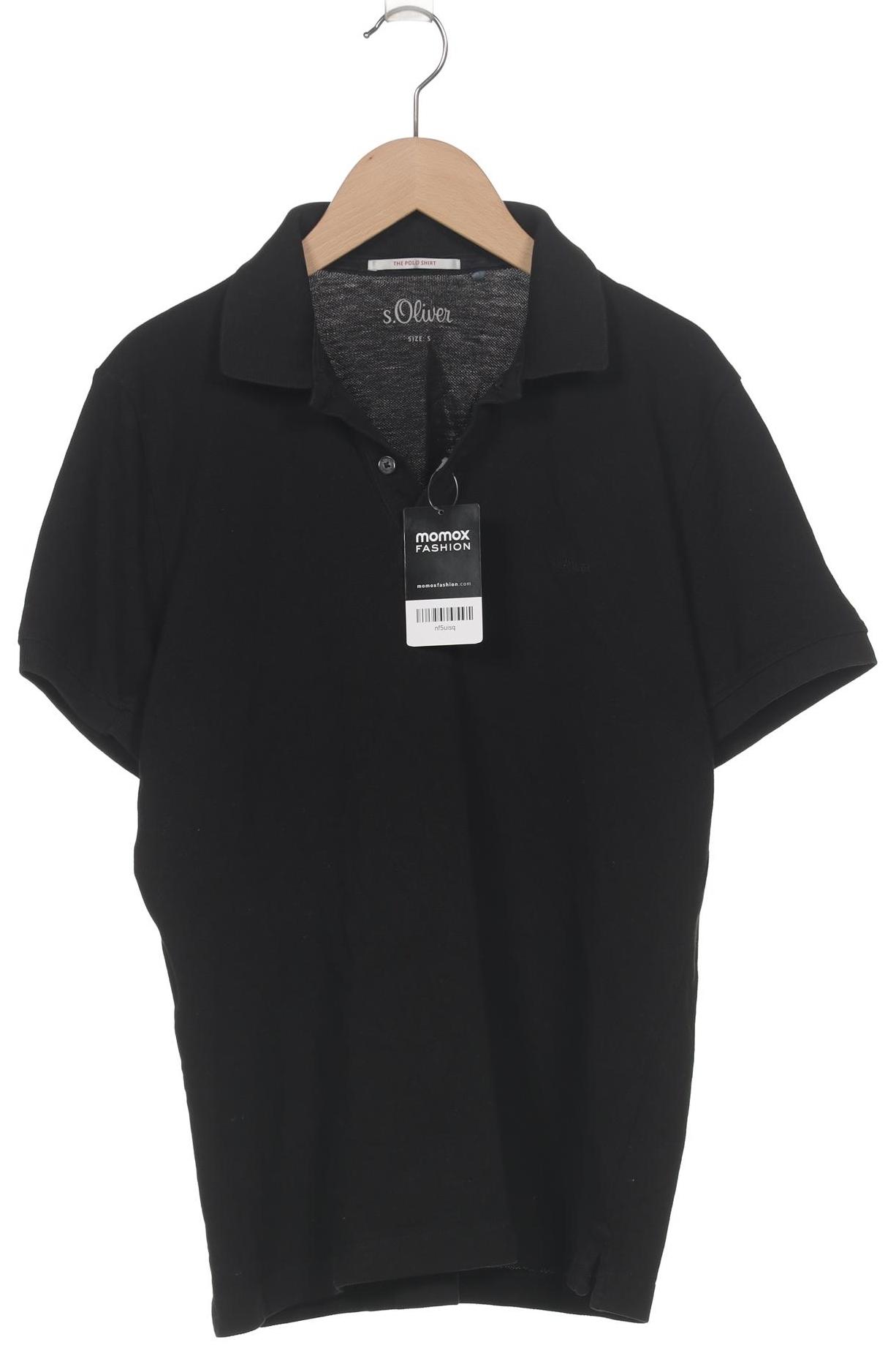 

s.Oliver Herren Poloshirt, schwarz, Gr. 46