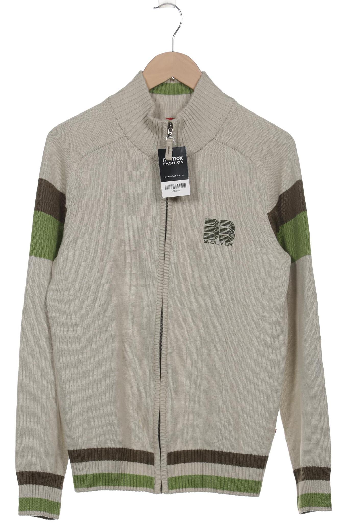 

s.Oliver Herren Strickjacke, hellgrün, Gr. 52