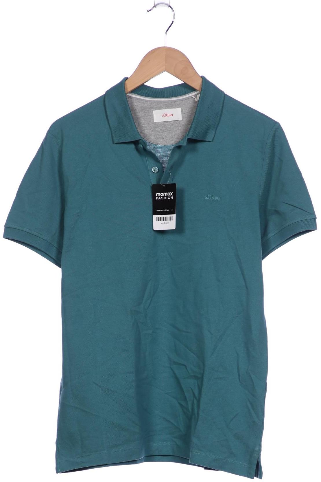 

s.Oliver Herren Poloshirt, türkis, Gr. 48