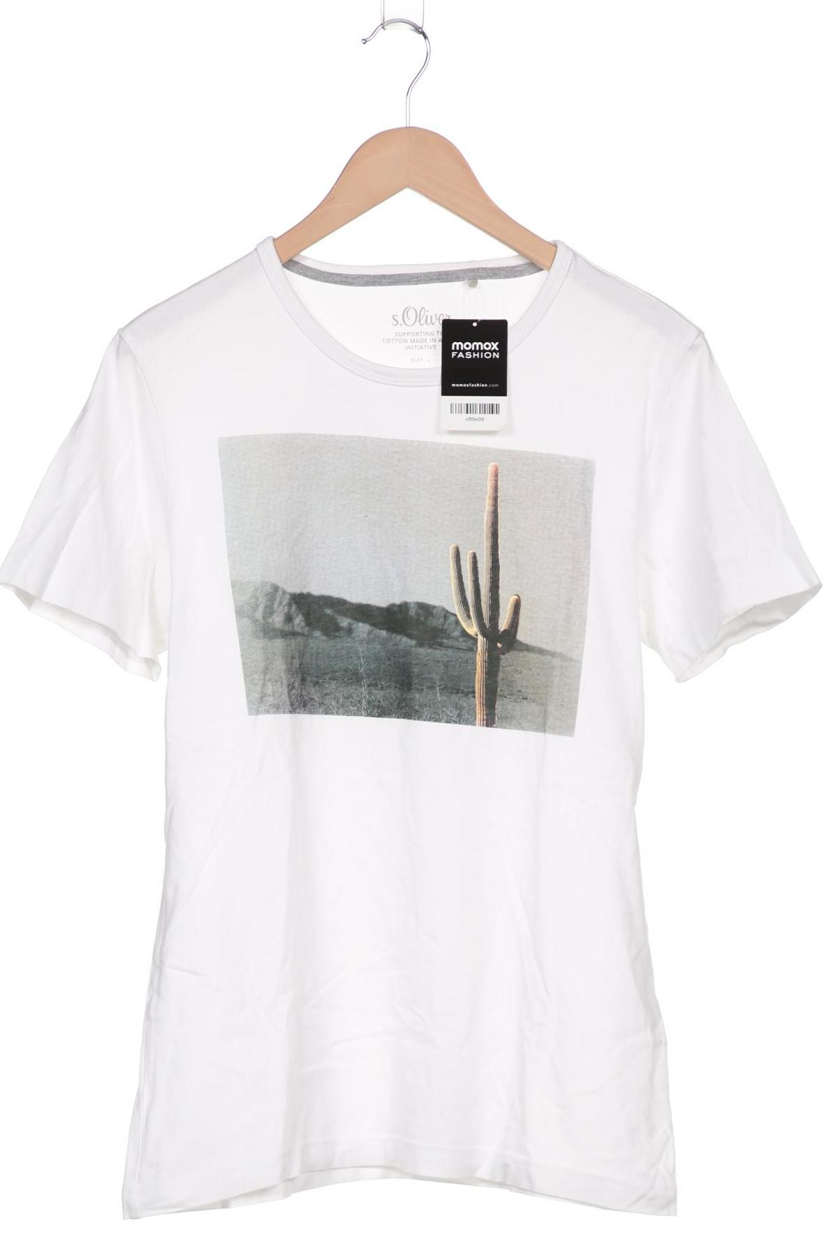 

s.Oliver Herren T-Shirt, weiß