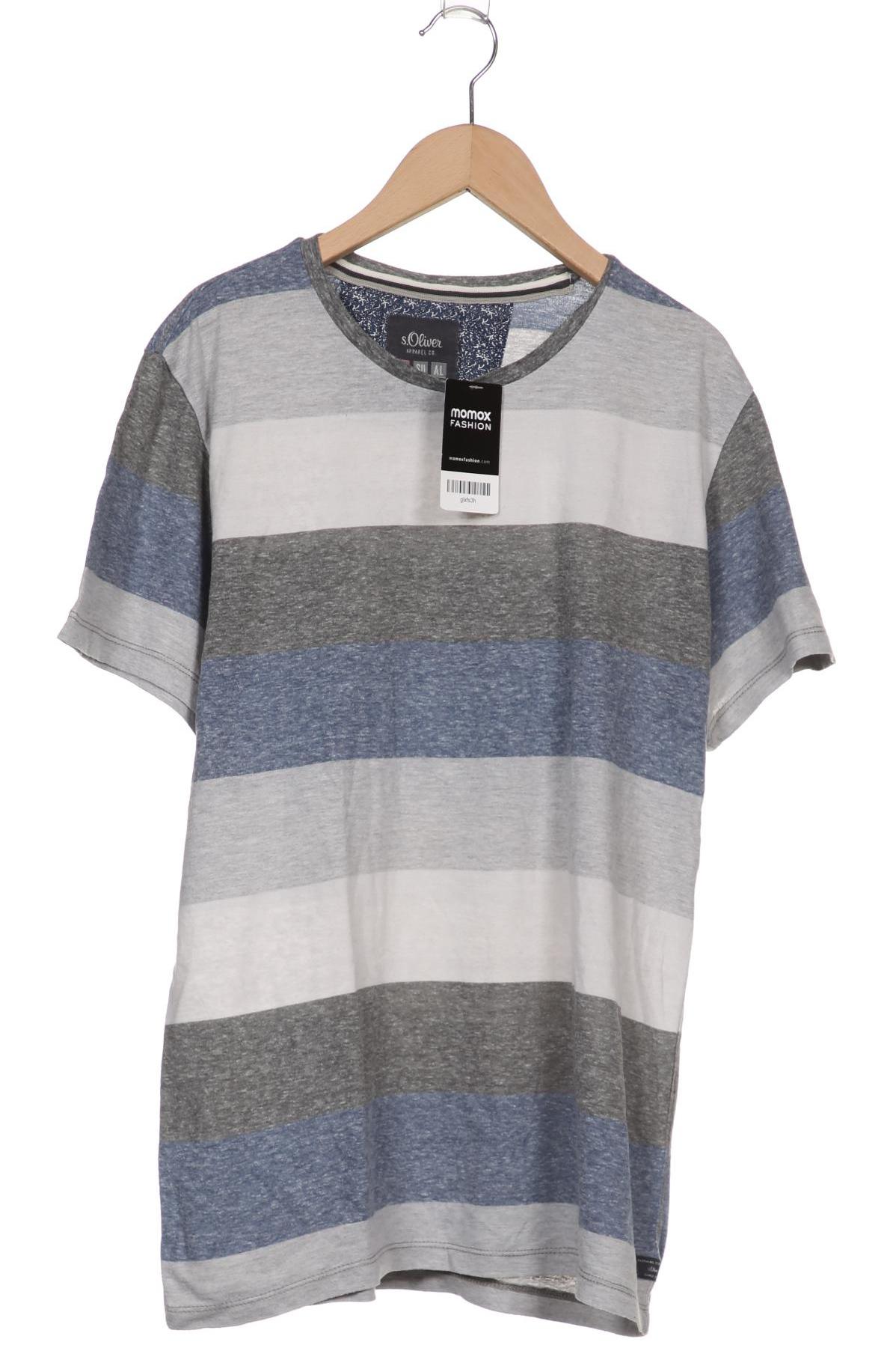 

s.Oliver Herren T-Shirt, grau, Gr. 48