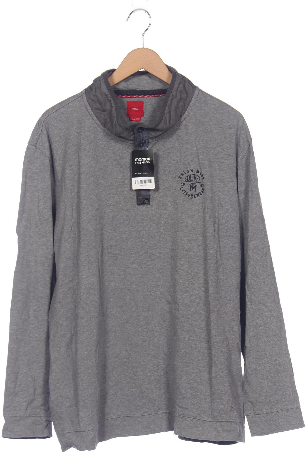

s.Oliver Herren Sweatshirt, grau, Gr. 58