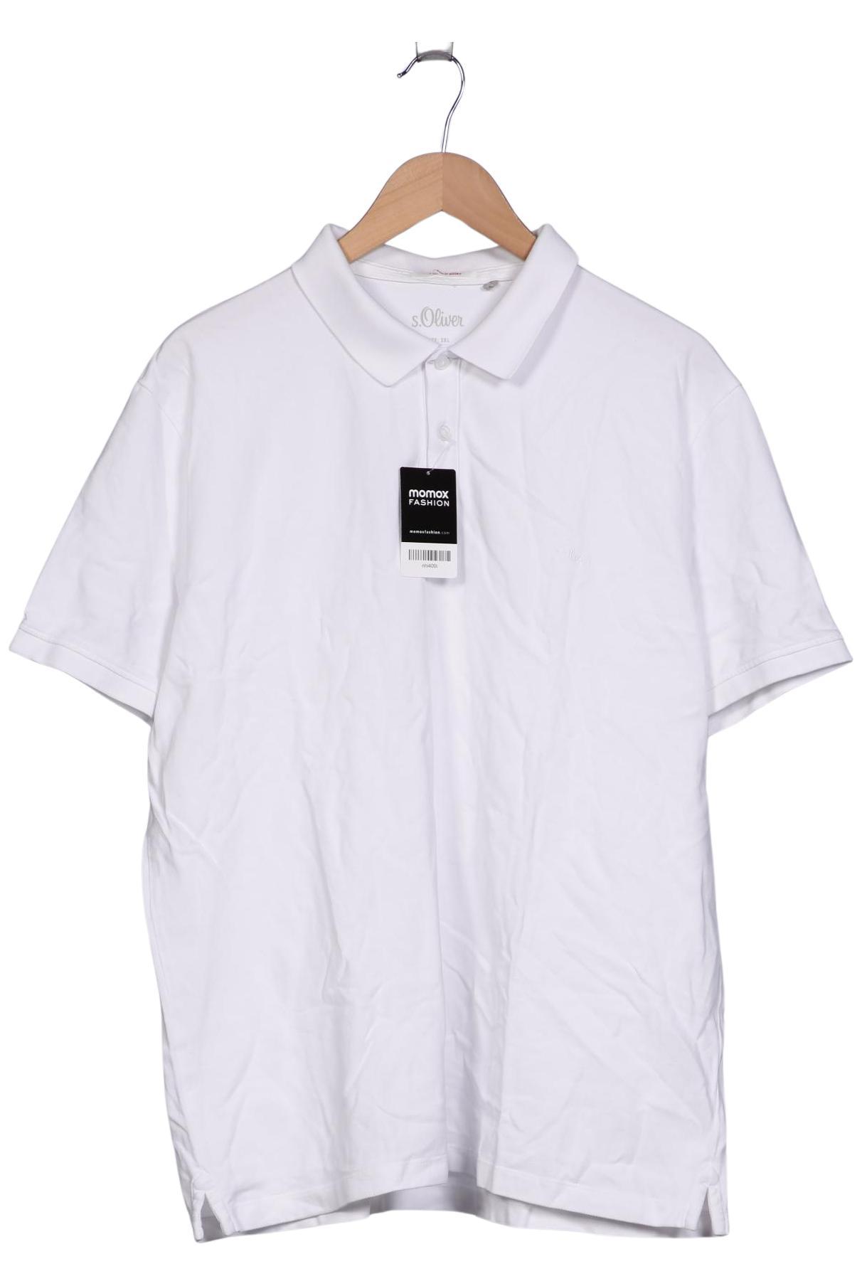

s.Oliver Herren Poloshirt, weiß, Gr. 58