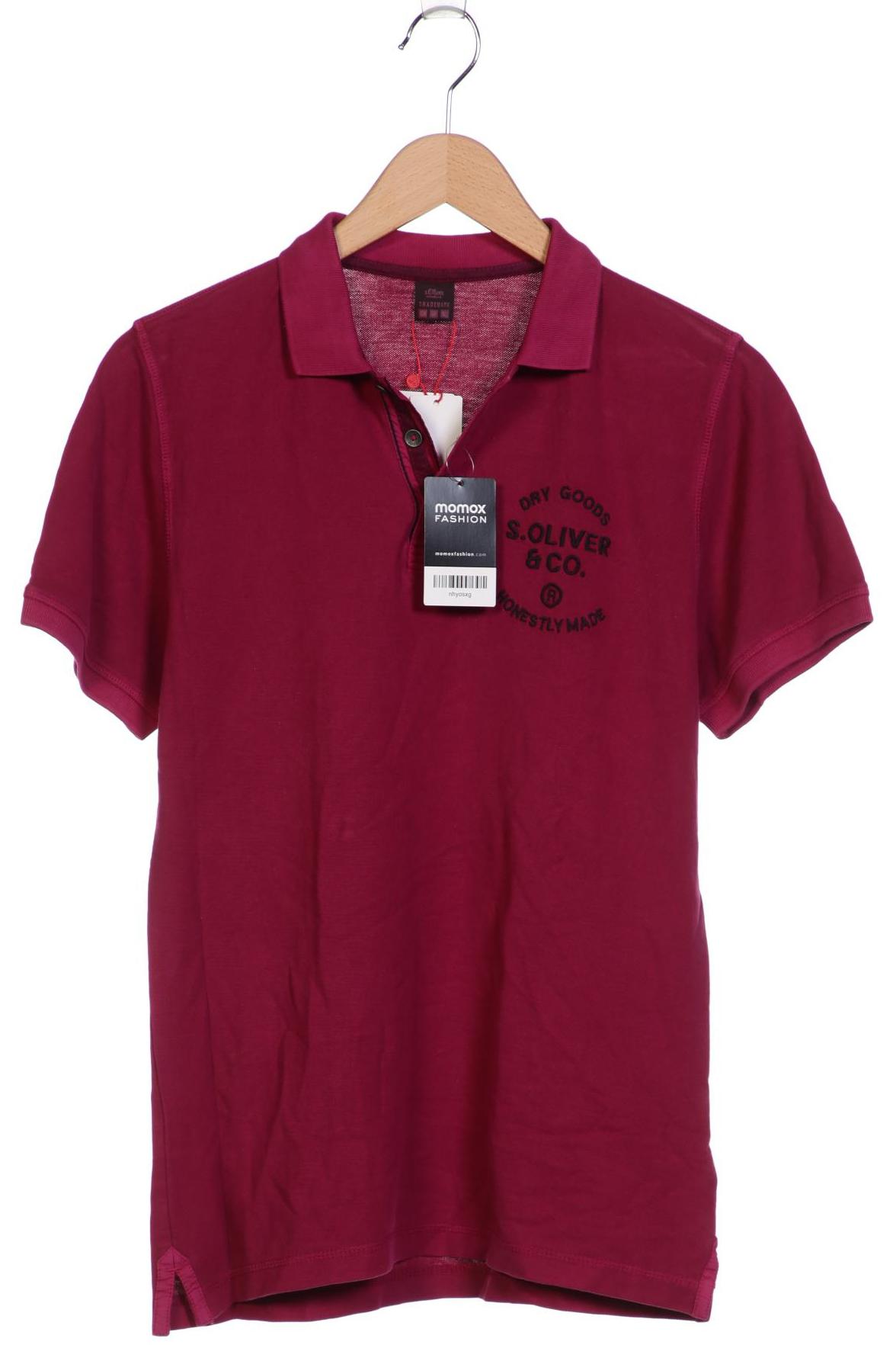 

s.Oliver Herren Poloshirt, pink, Gr. 46