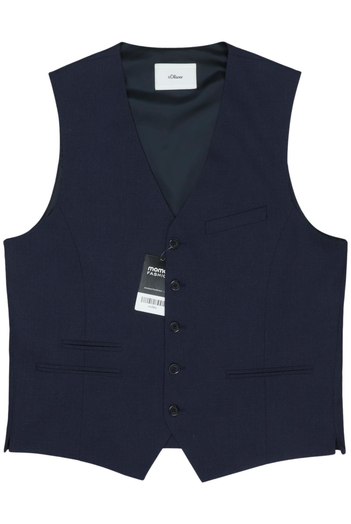 

s.Oliver Herren Weste, marineblau, Gr. 50