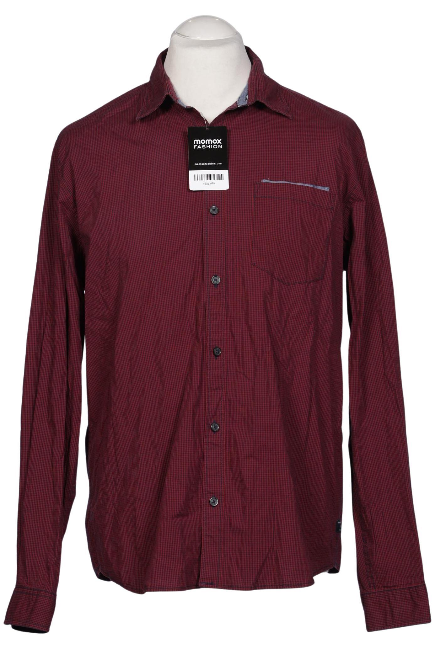 

s.Oliver Herren Hemd, bordeaux, Gr. 52