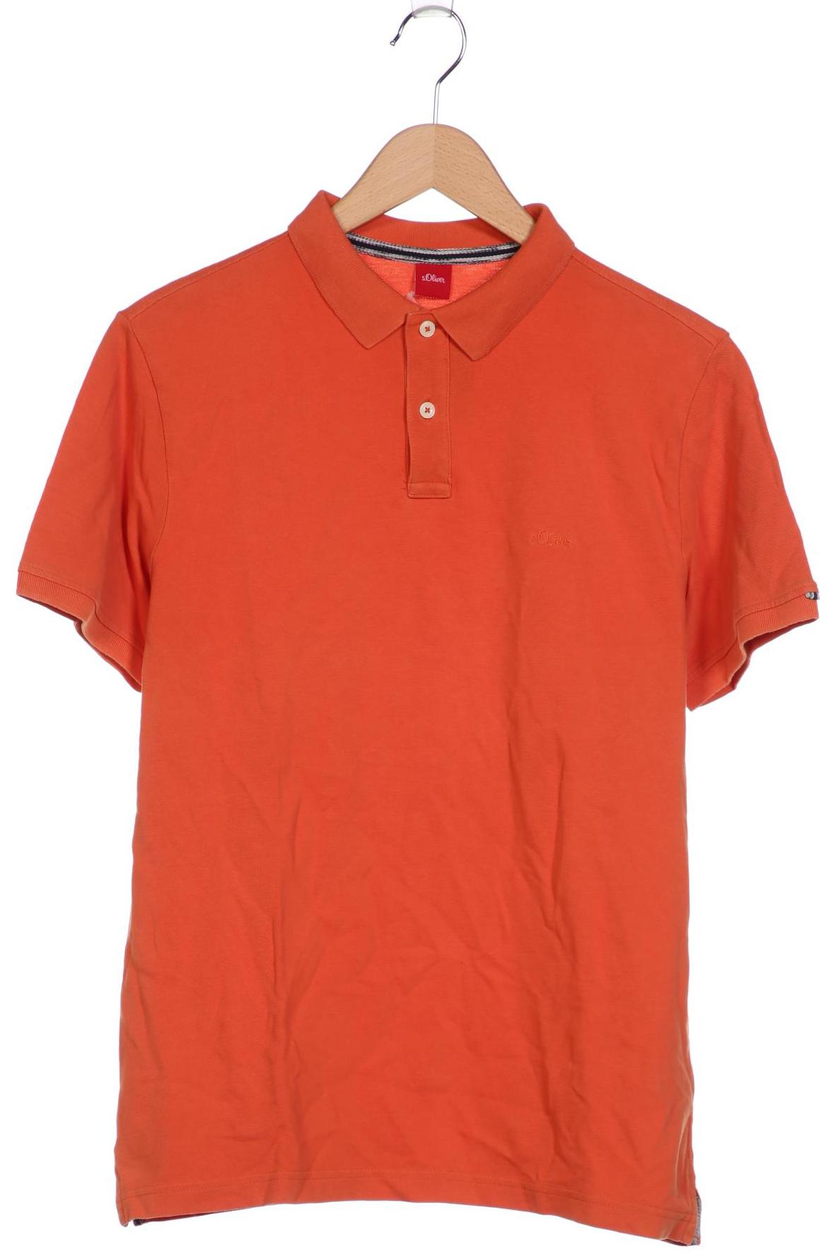 

s.Oliver Herren Poloshirt, orange, Gr. 52
