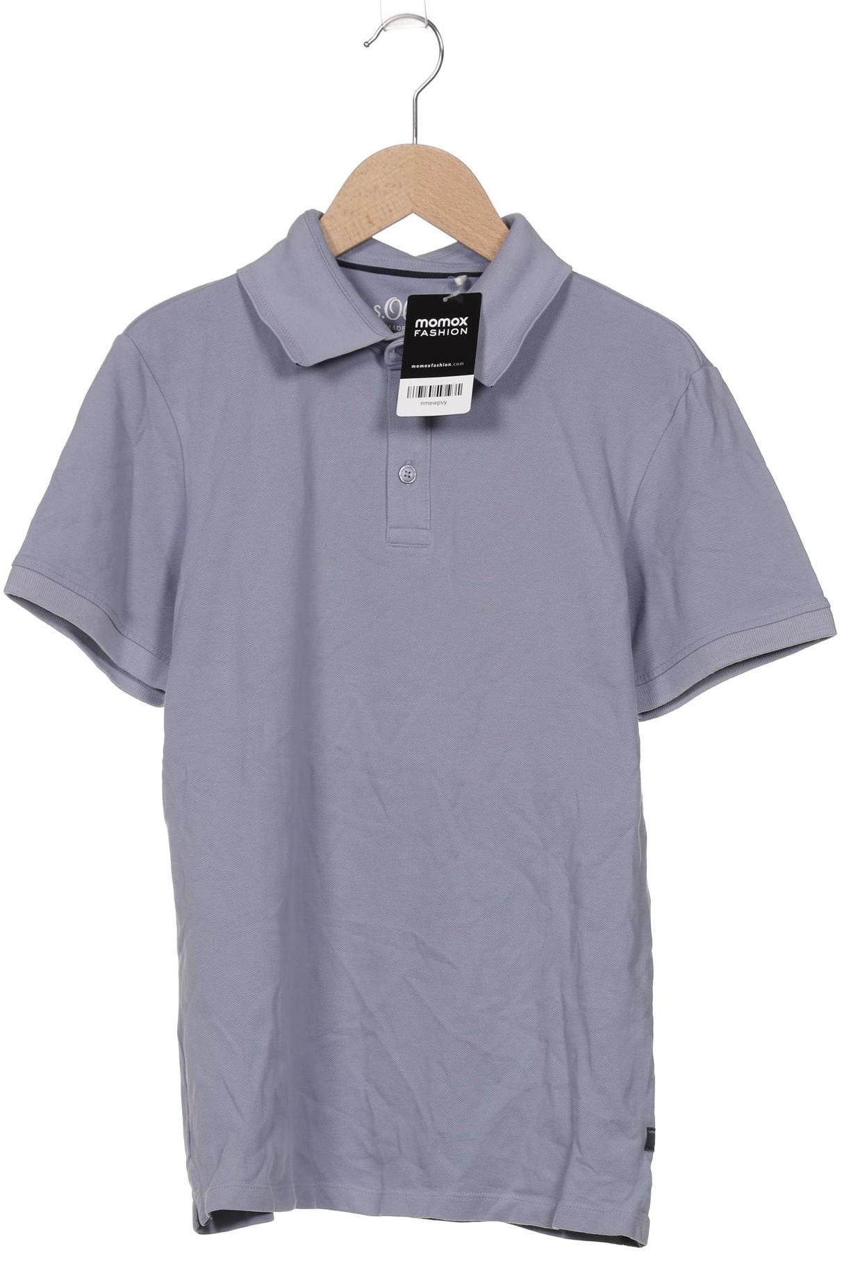 

s.Oliver Herren Poloshirt, blau, Gr. 46