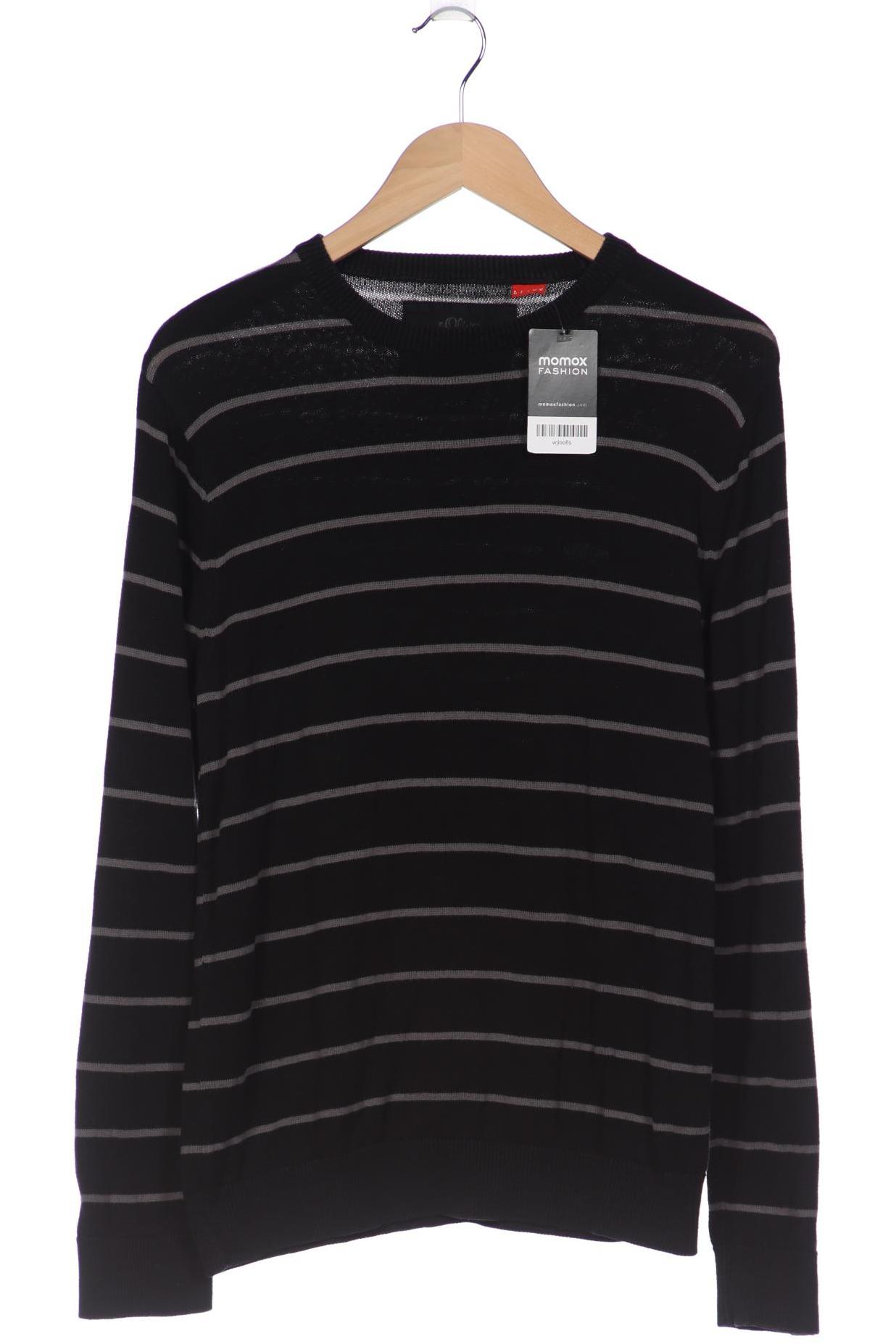 

s.Oliver Herren Pullover, schwarz