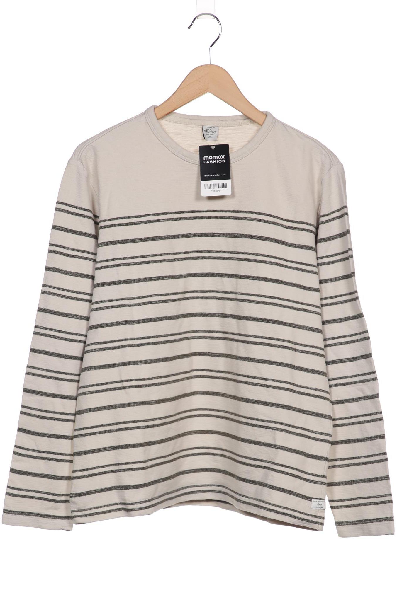 

s.Oliver Herren Sweatshirt, beige, Gr. 52