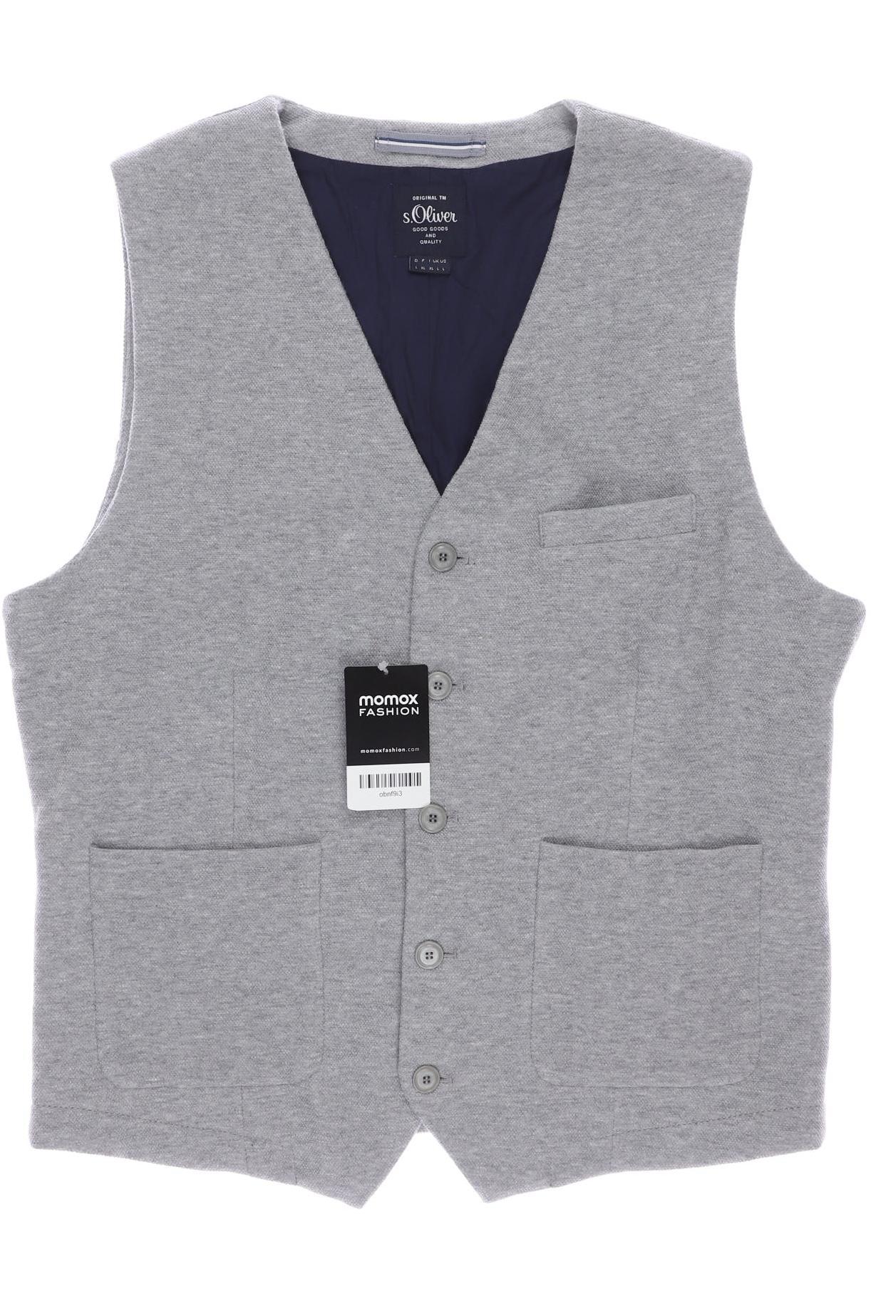 

s.Oliver Herren Weste, grau