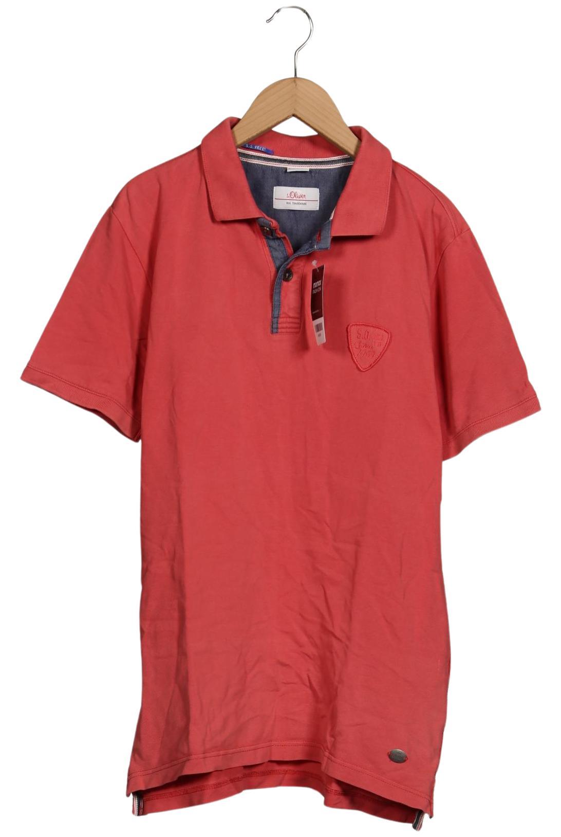 

s.Oliver Herren Poloshirt, pink, Gr. 48