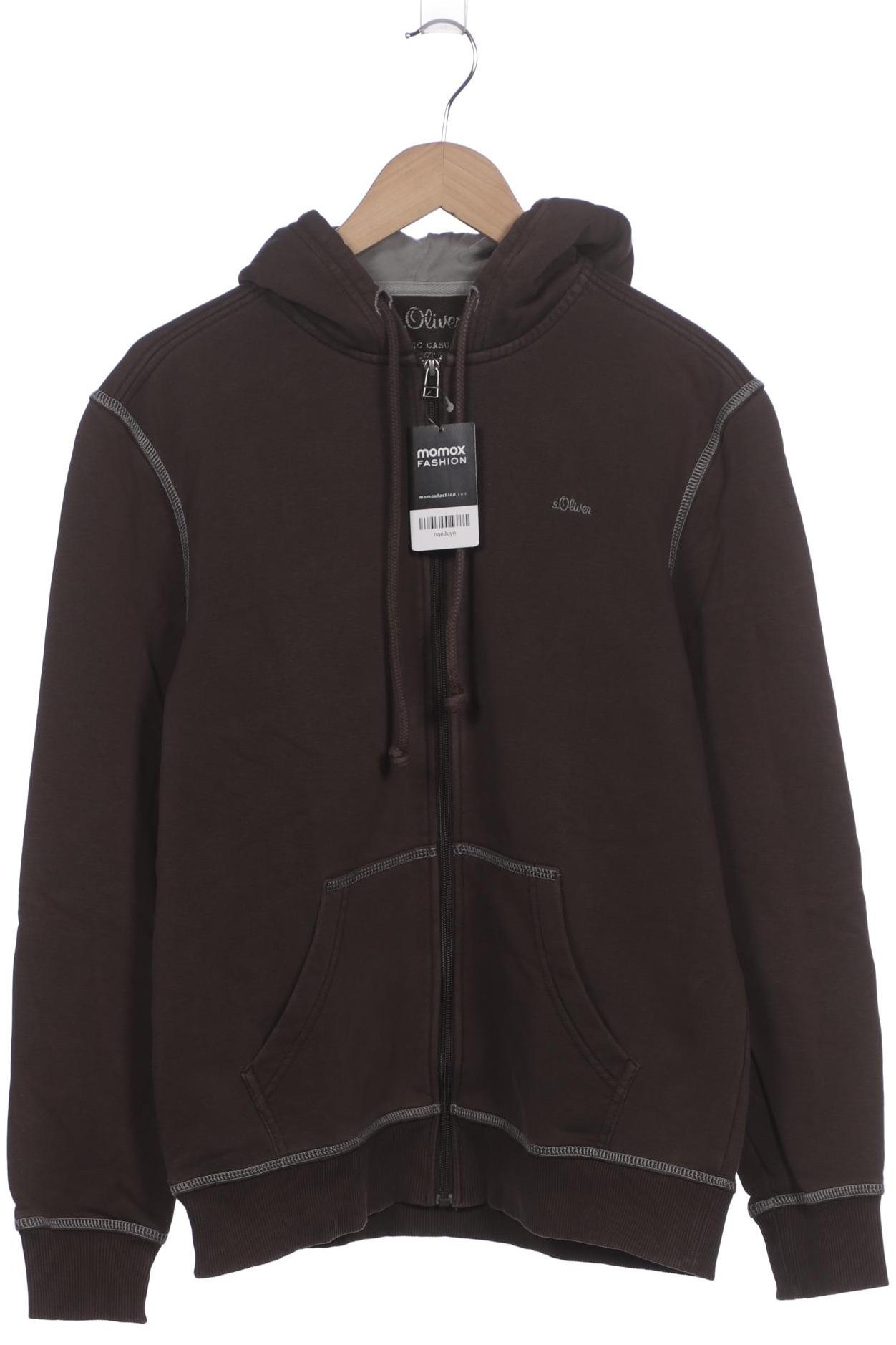 

s.Oliver Herren Kapuzenpullover, braun, Gr. 52