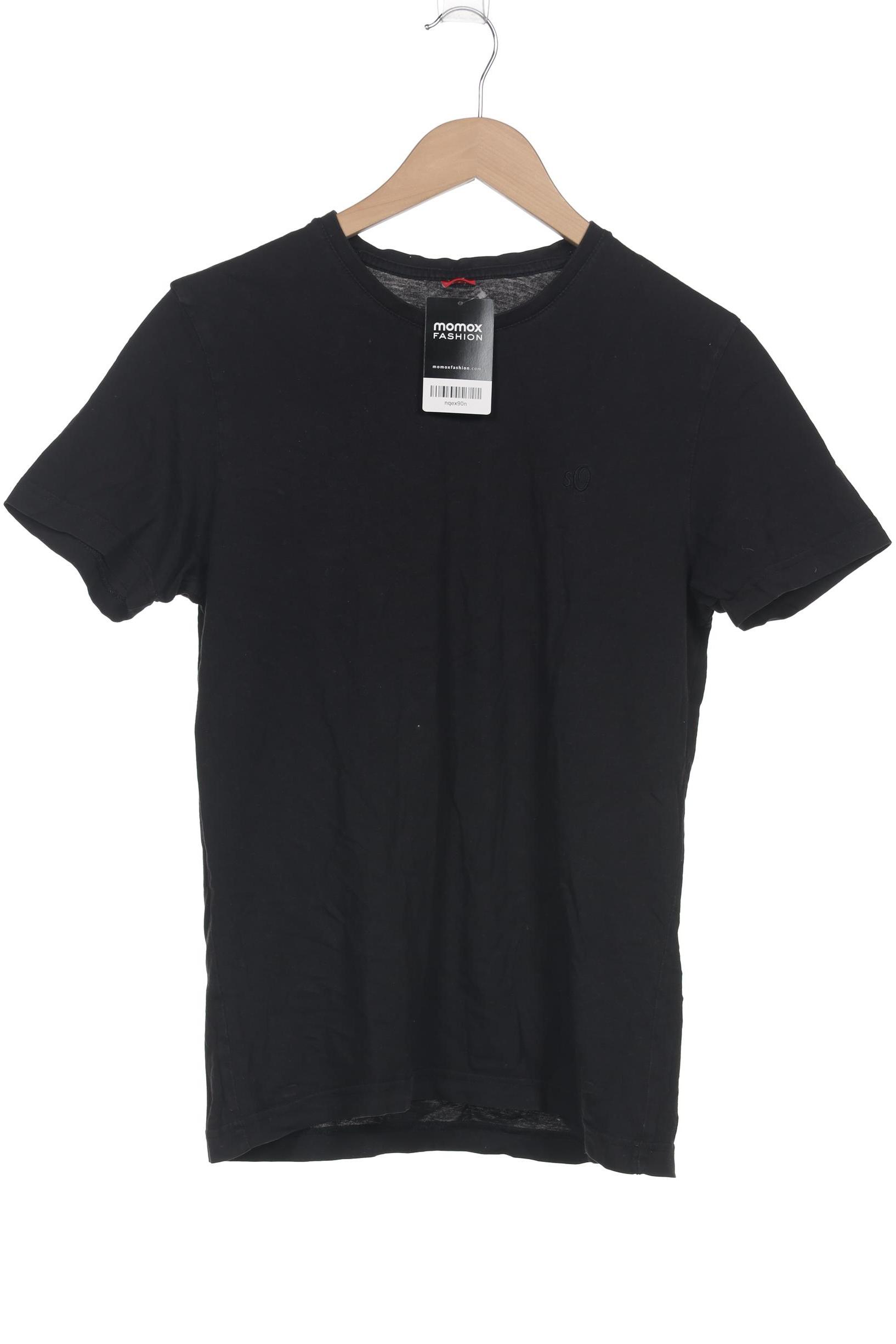 

s.Oliver Herren T-Shirt, schwarz, Gr. 48