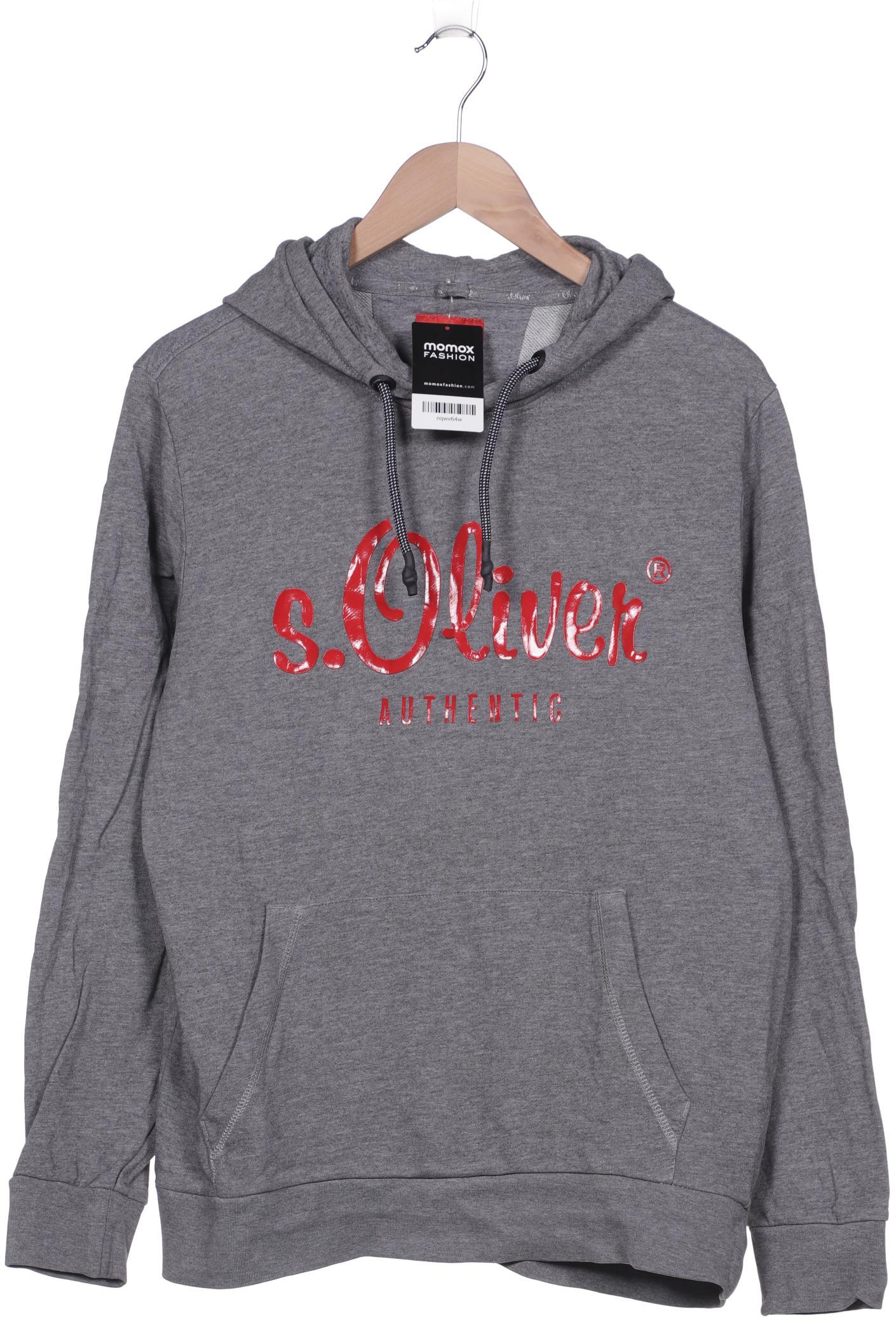 

s.Oliver Herren Kapuzenpullover, grau