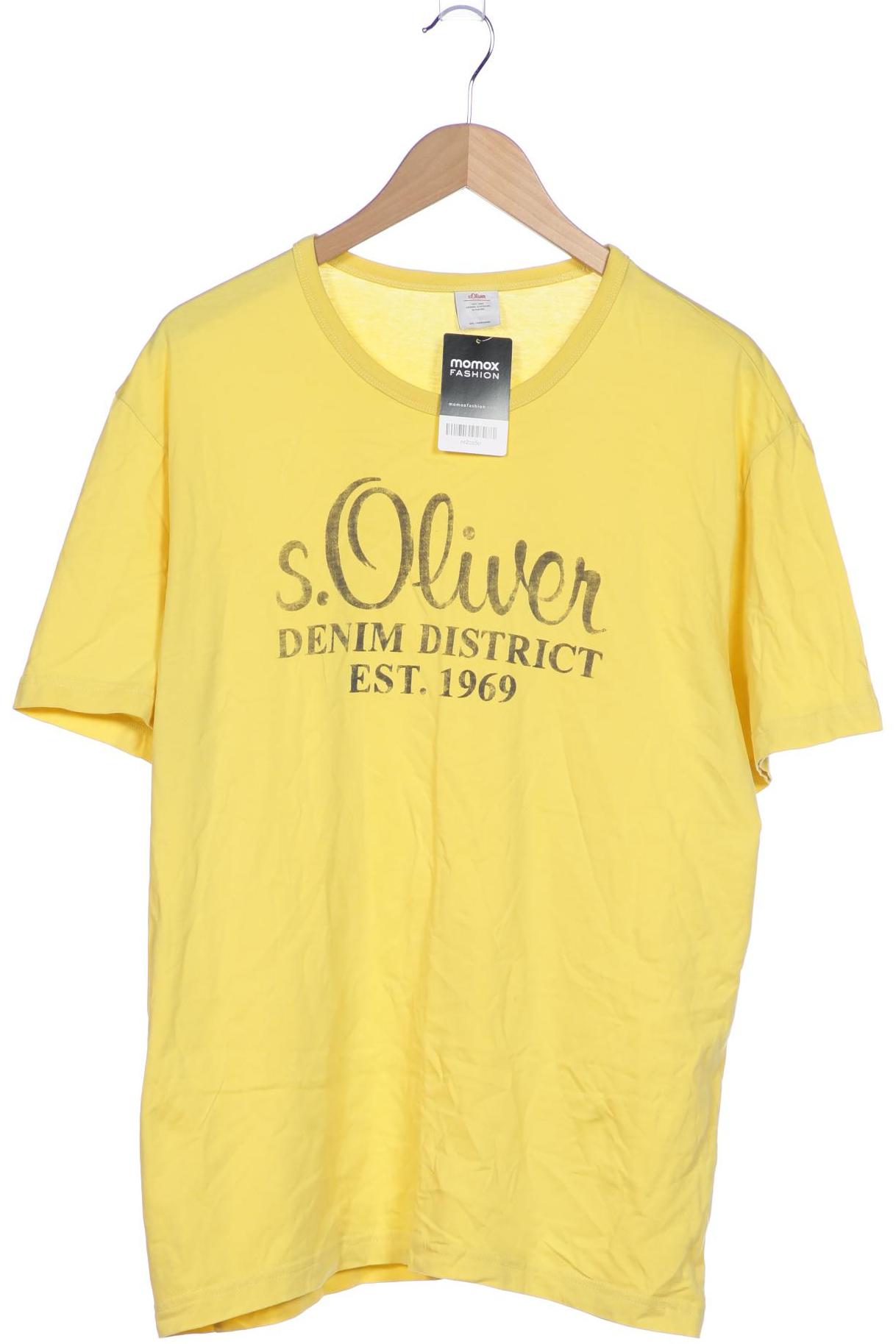 

s.Oliver Herren T-Shirt, gelb, Gr. 54