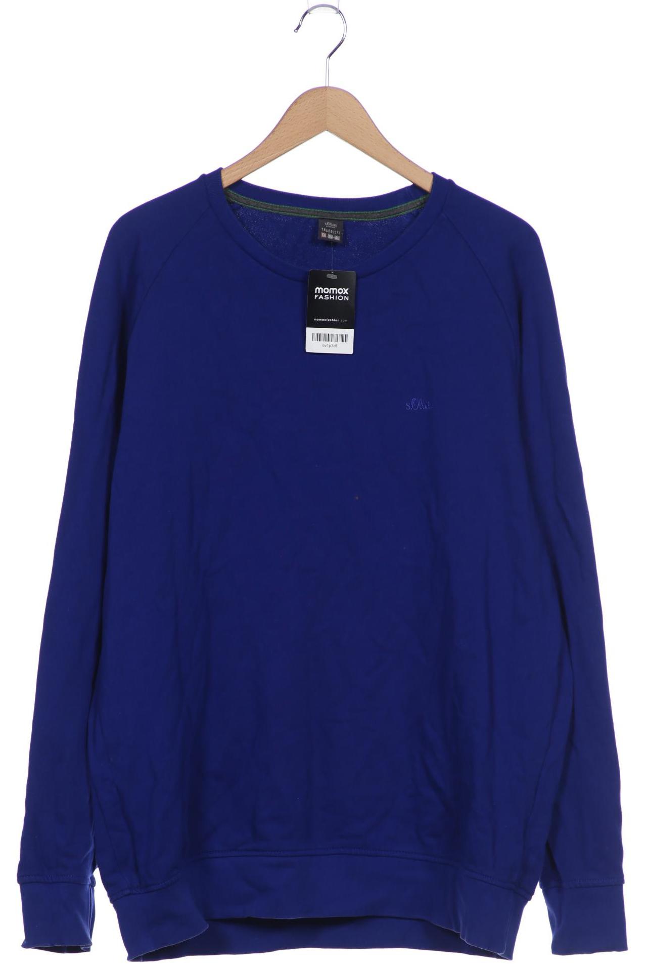 

s.Oliver Herren Sweatshirt, blau, Gr. 56