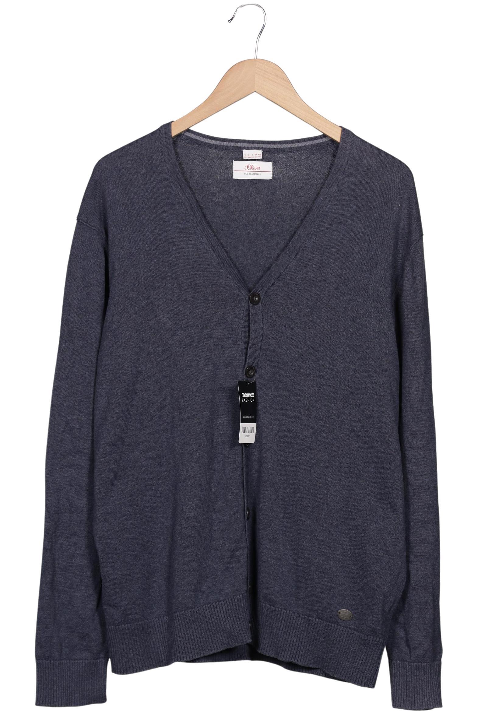 

s.Oliver Herren Strickjacke, marineblau, Gr. 58