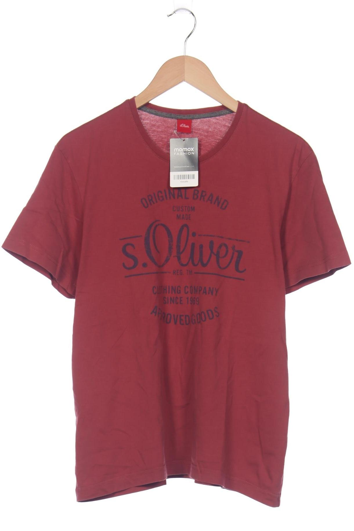 

s.Oliver Herren T-Shirt, pink, Gr. 52