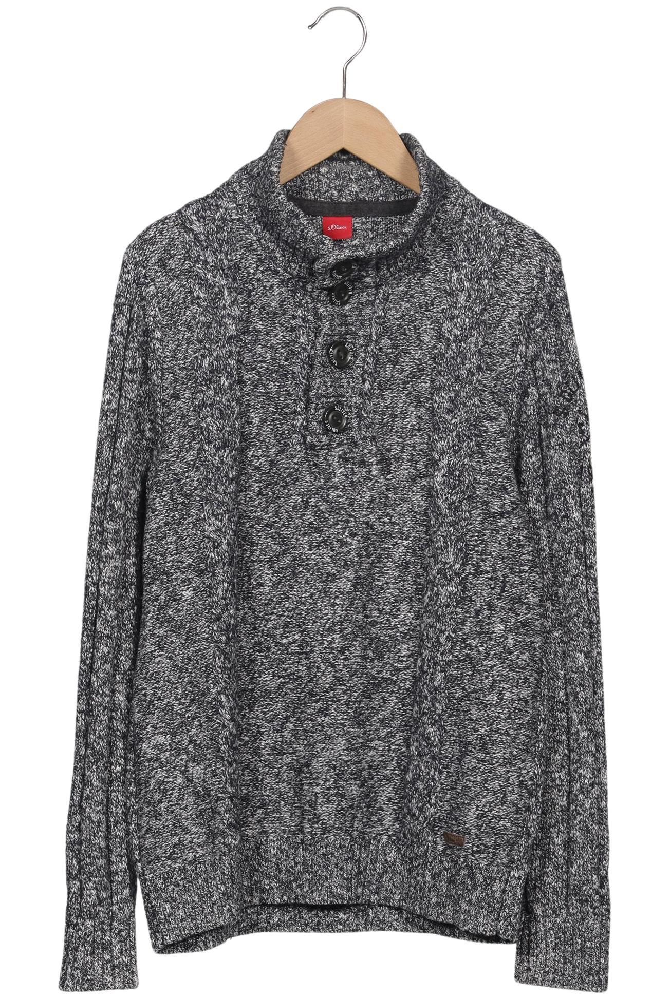 Thumbnail - s.Oliver Herren Pullover, grau, Gr. 48