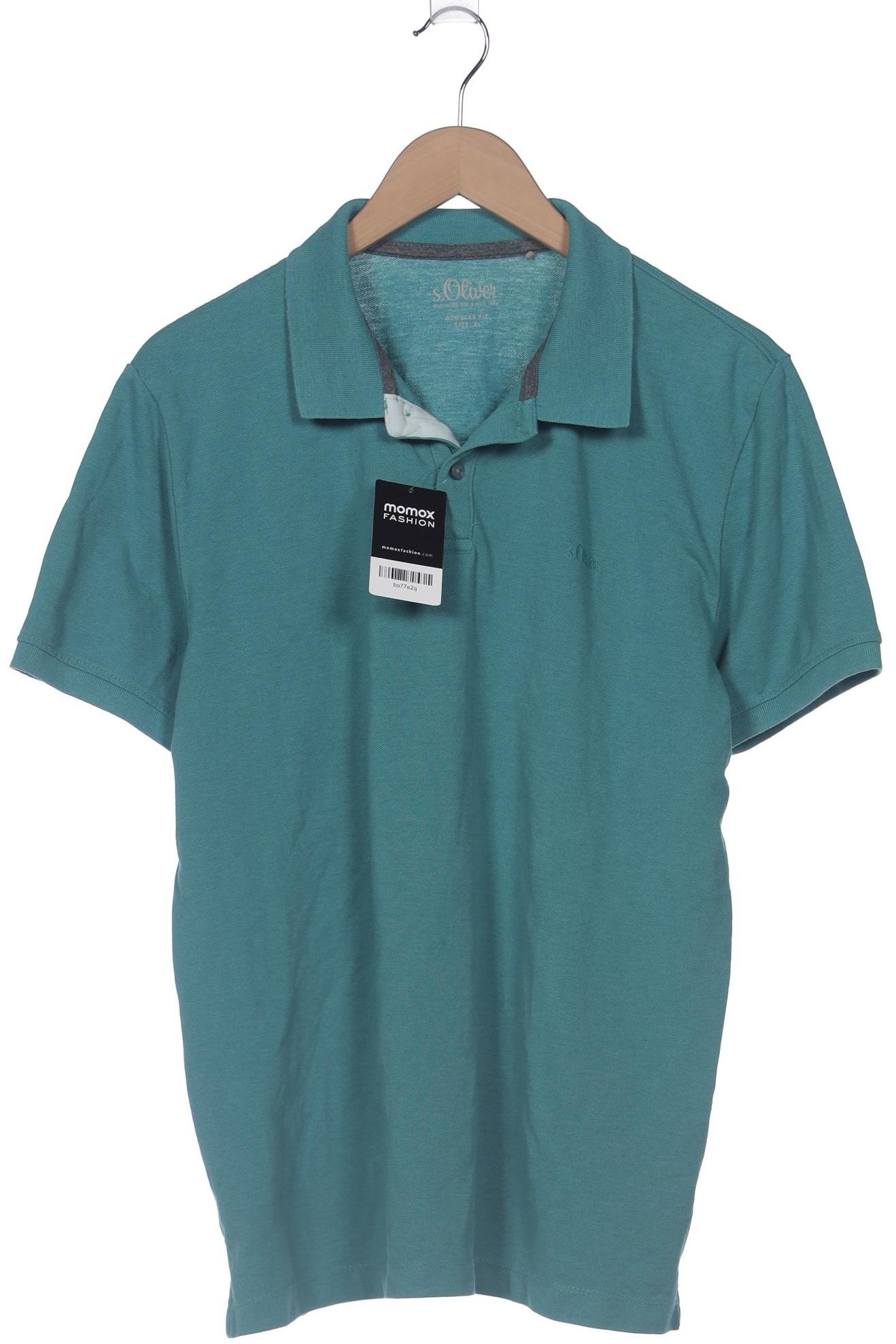 

s.Oliver Herren Poloshirt, türkis, Gr. 54