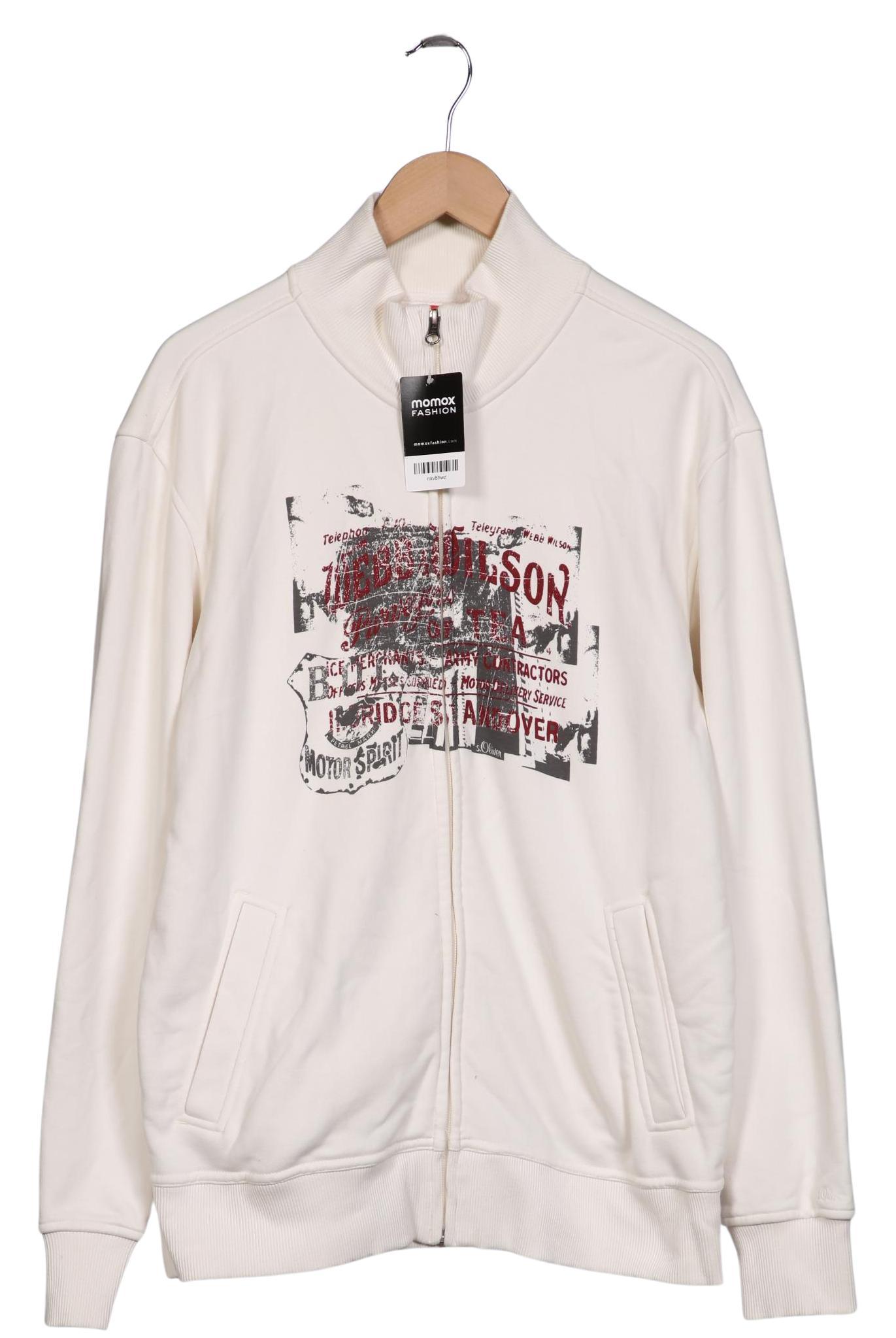 Thumbnail - s.Oliver Herren Sweatshirt, cremeweiß, Gr. 54