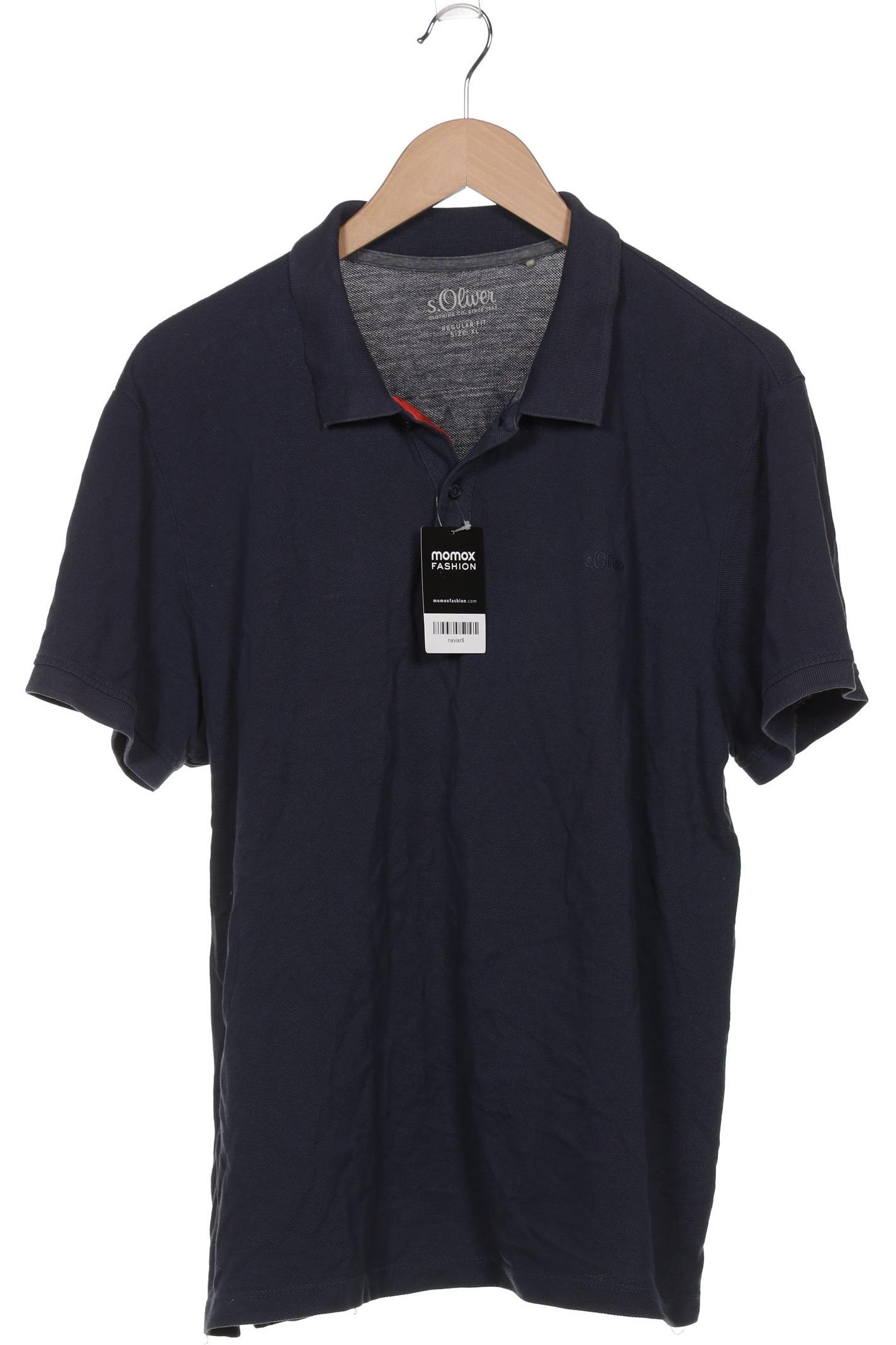 

s.Oliver Herren Poloshirt, marineblau, Gr. 54