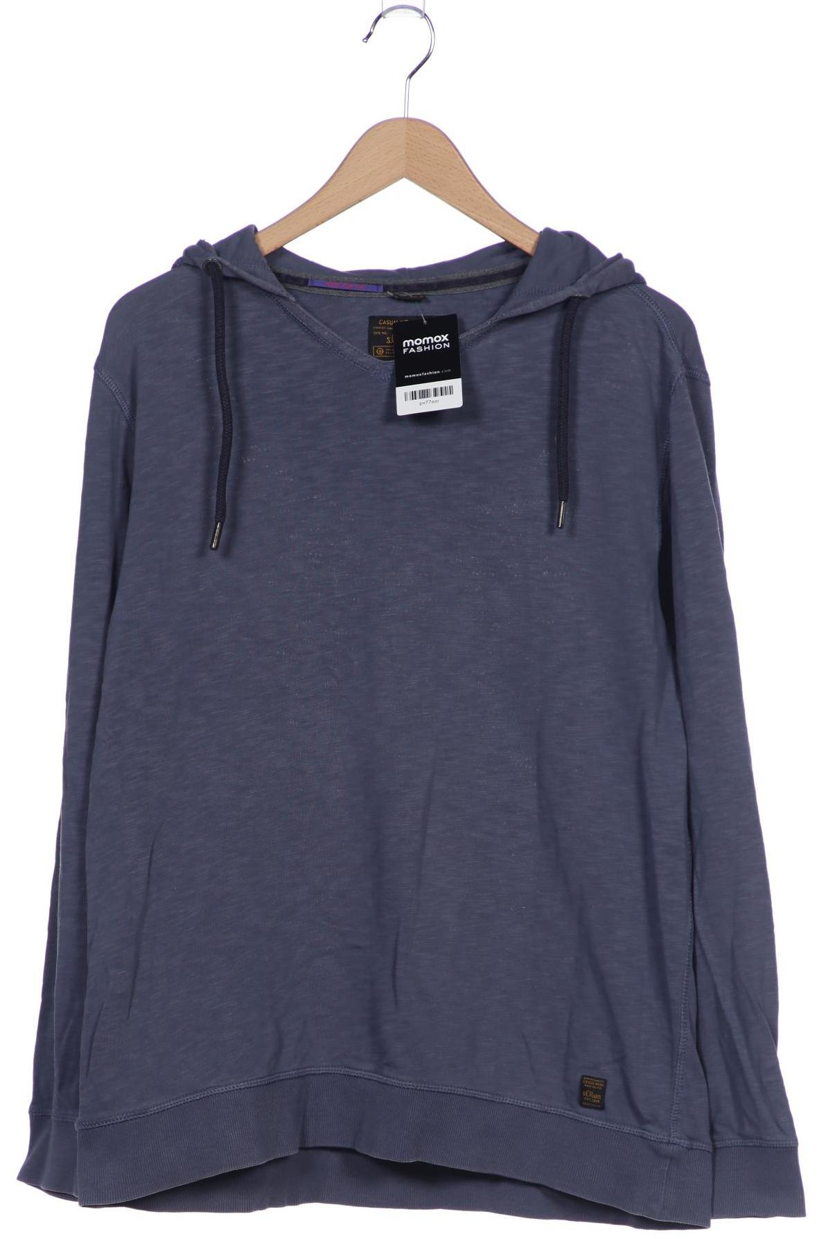 

s.Oliver Herren Kapuzenpullover, blau, Gr. 54