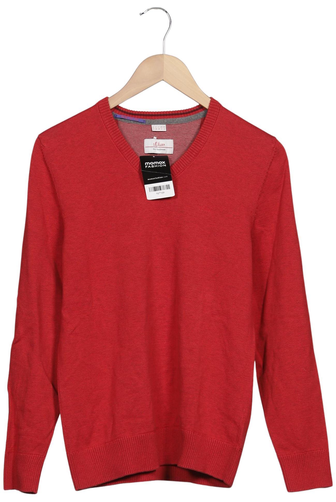 

s.Oliver Herren Pullover, rot, Gr. 46