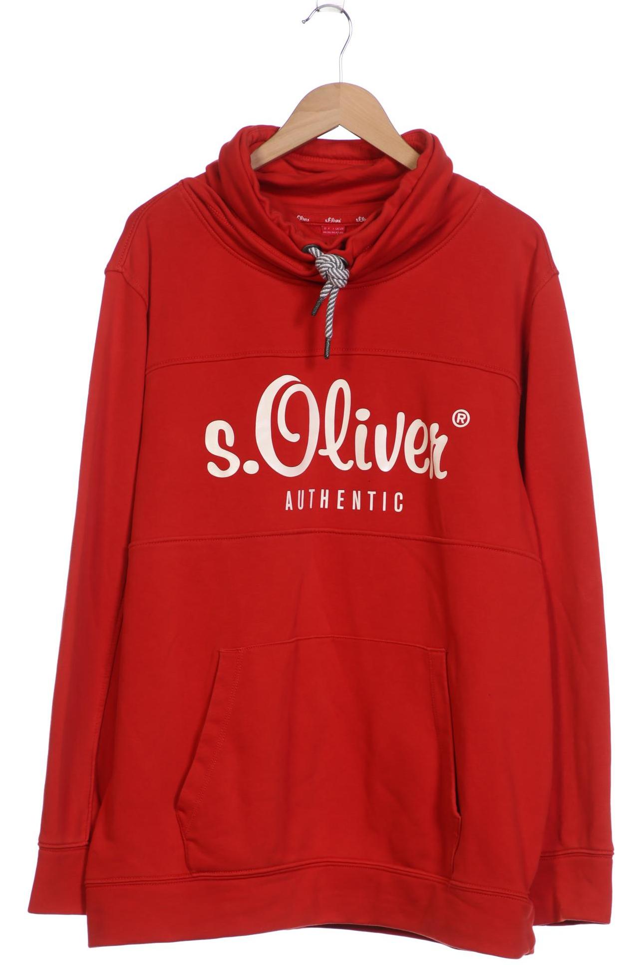 

s.Oliver Herren Sweatshirt, rot, Gr. 56