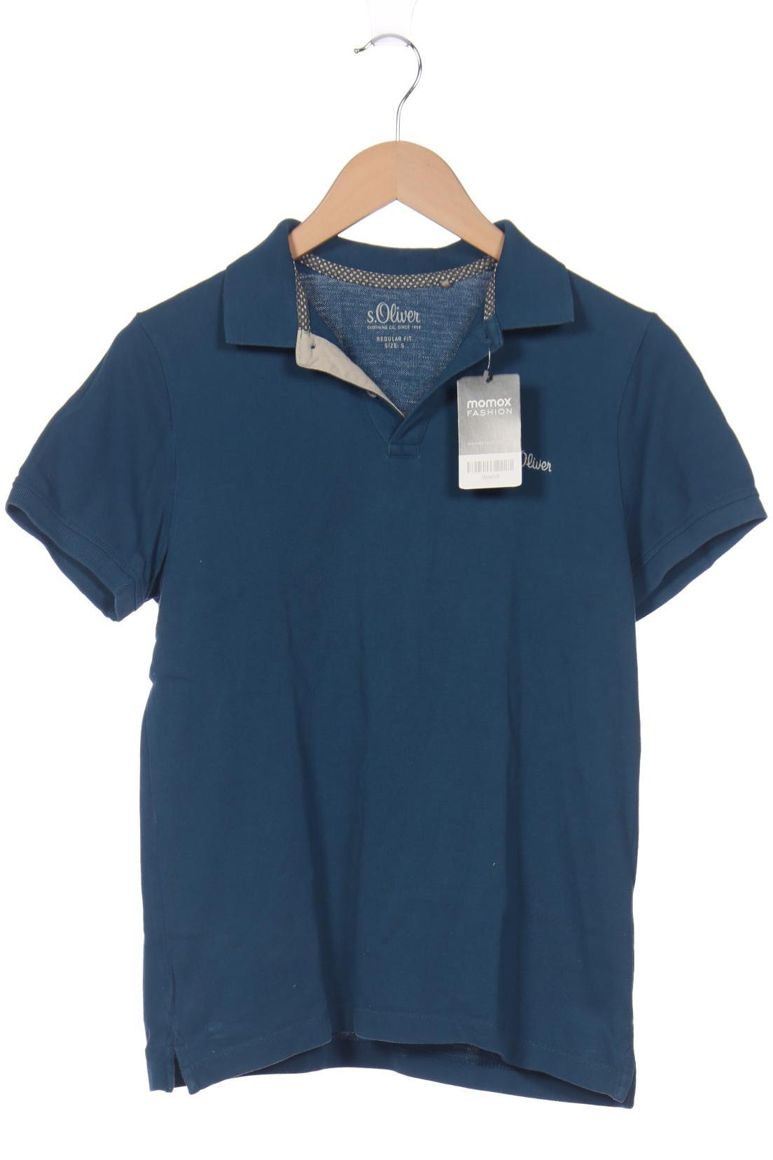 

s.Oliver Herren Poloshirt, blau, Gr. 46