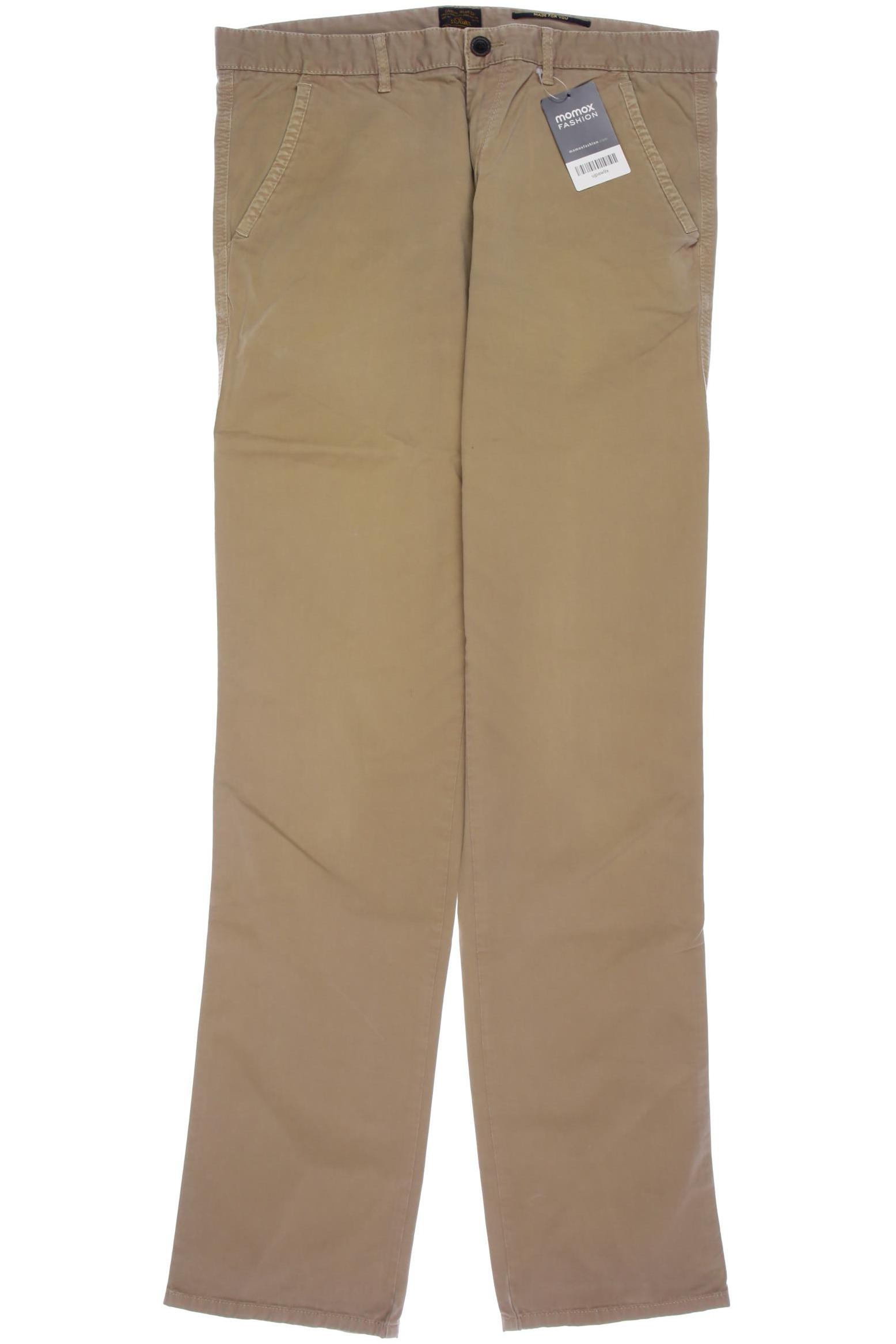 

s.Oliver Herren Stoffhose, beige, Gr. 32