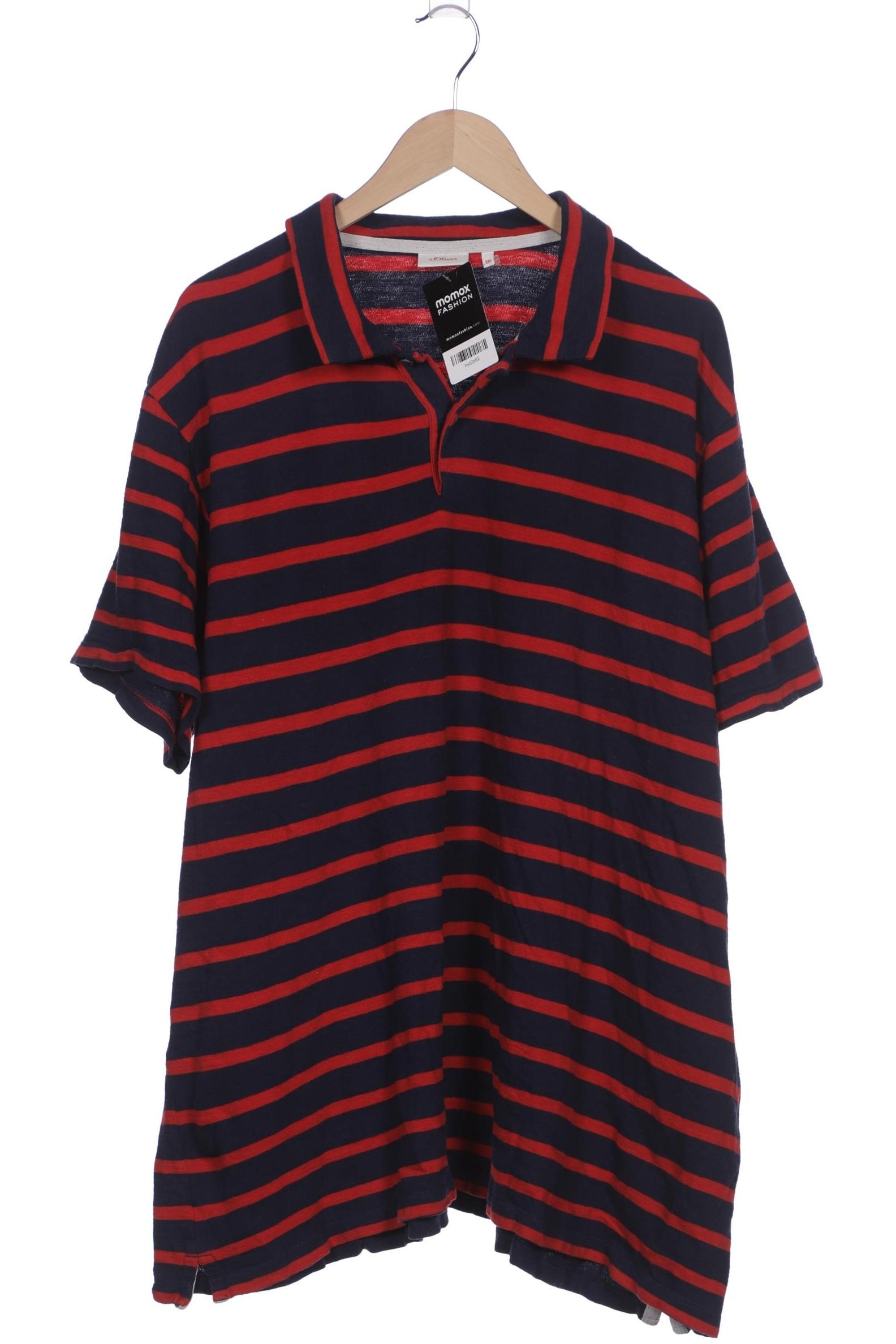 

s.Oliver Herren Poloshirt, marineblau, Gr. 58