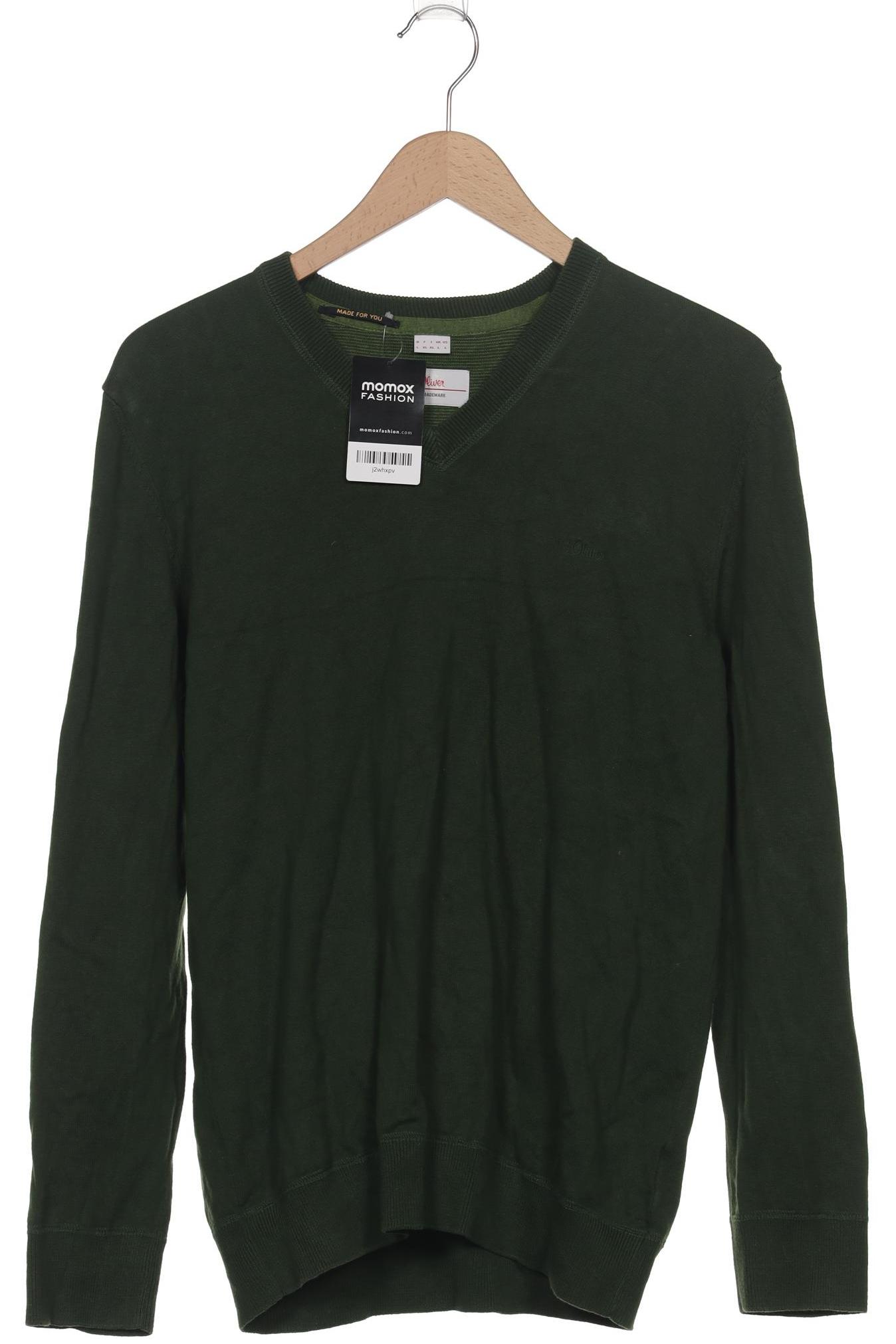 

s.Oliver Herren Pullover, grün, Gr. 52