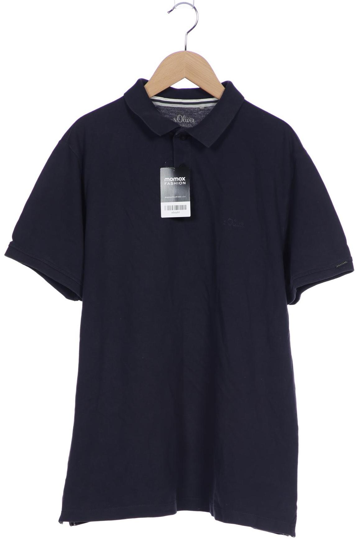 

s.Oliver Herren Poloshirt, marineblau, Gr. 52